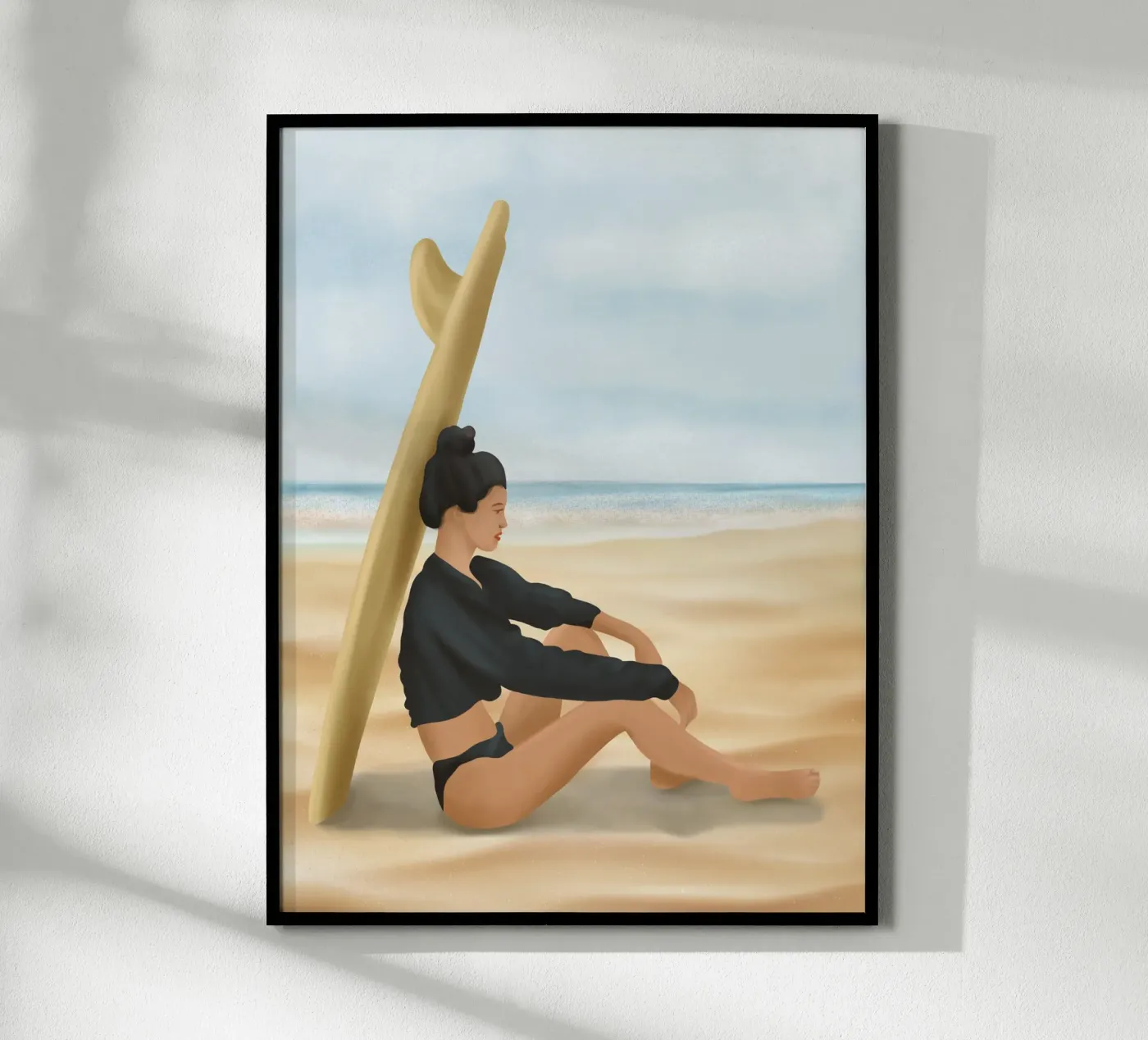 Surfboard Shade poster da Flow Line