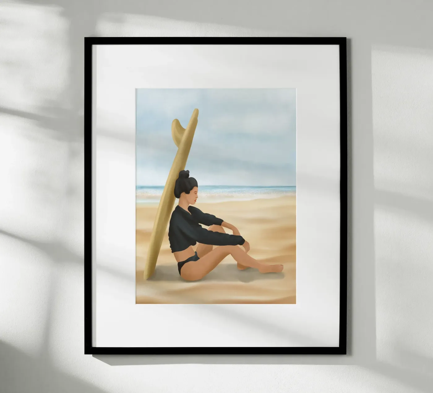 Surfboard Shade poster da Flow Line