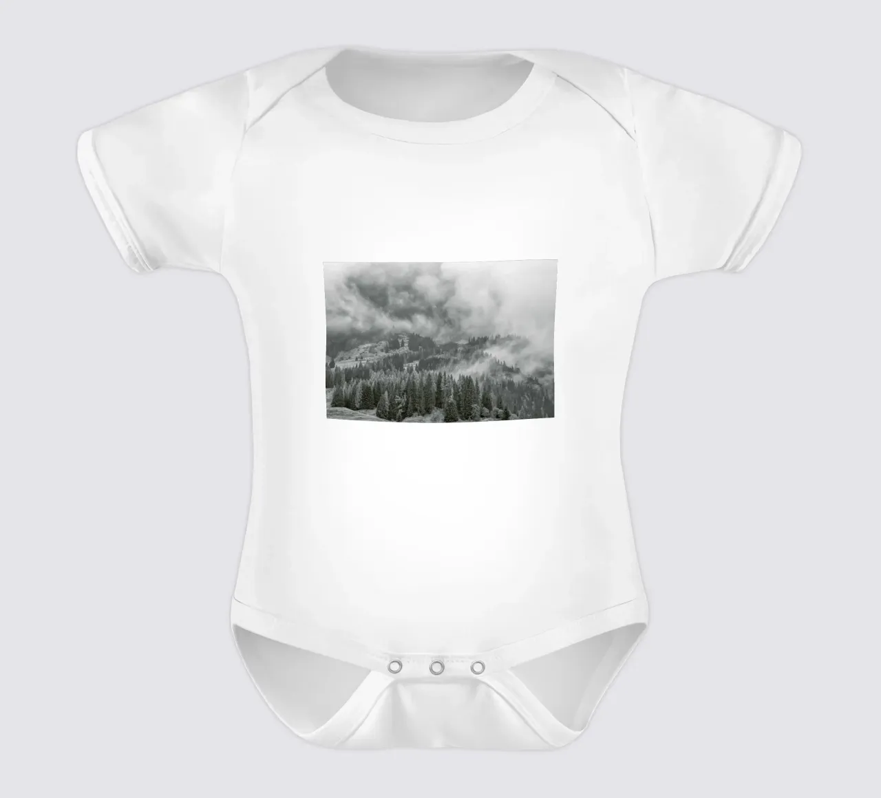 Clouds Forming 2 body neonato maniche corte da Nur Mut