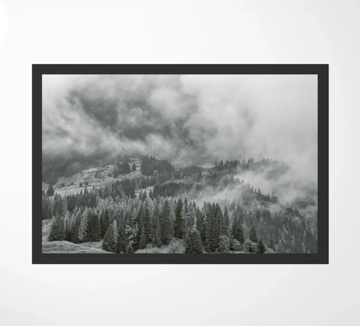 Clouds Forming 2 doormat by Nur Mut