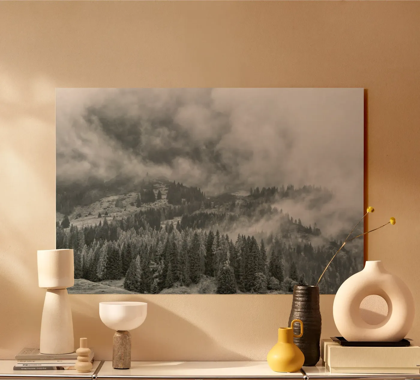 Clouds Forming 2 Acryl-Glas von Nur Mut