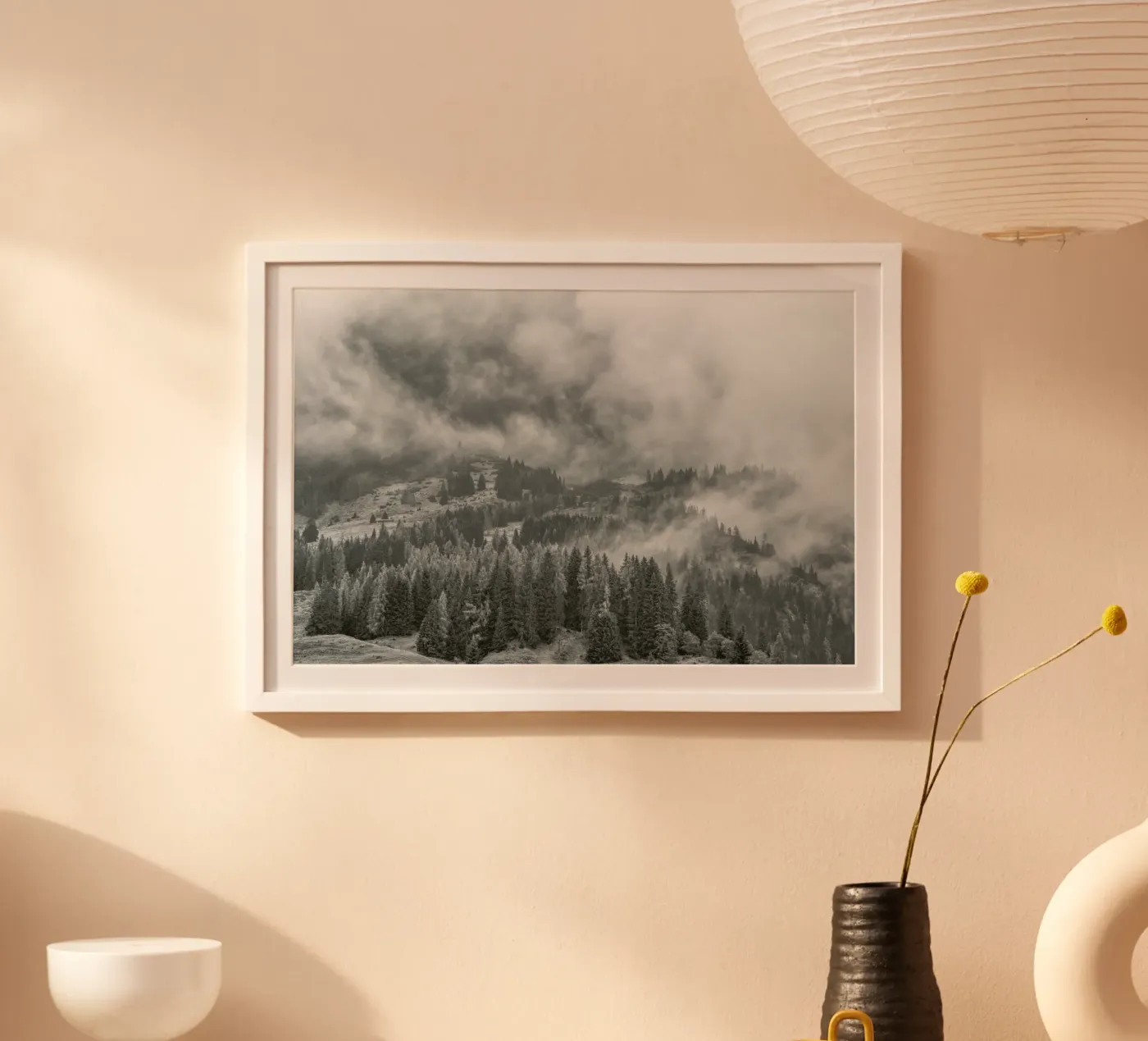 Clouds Forming 2 poster by Nur Mut