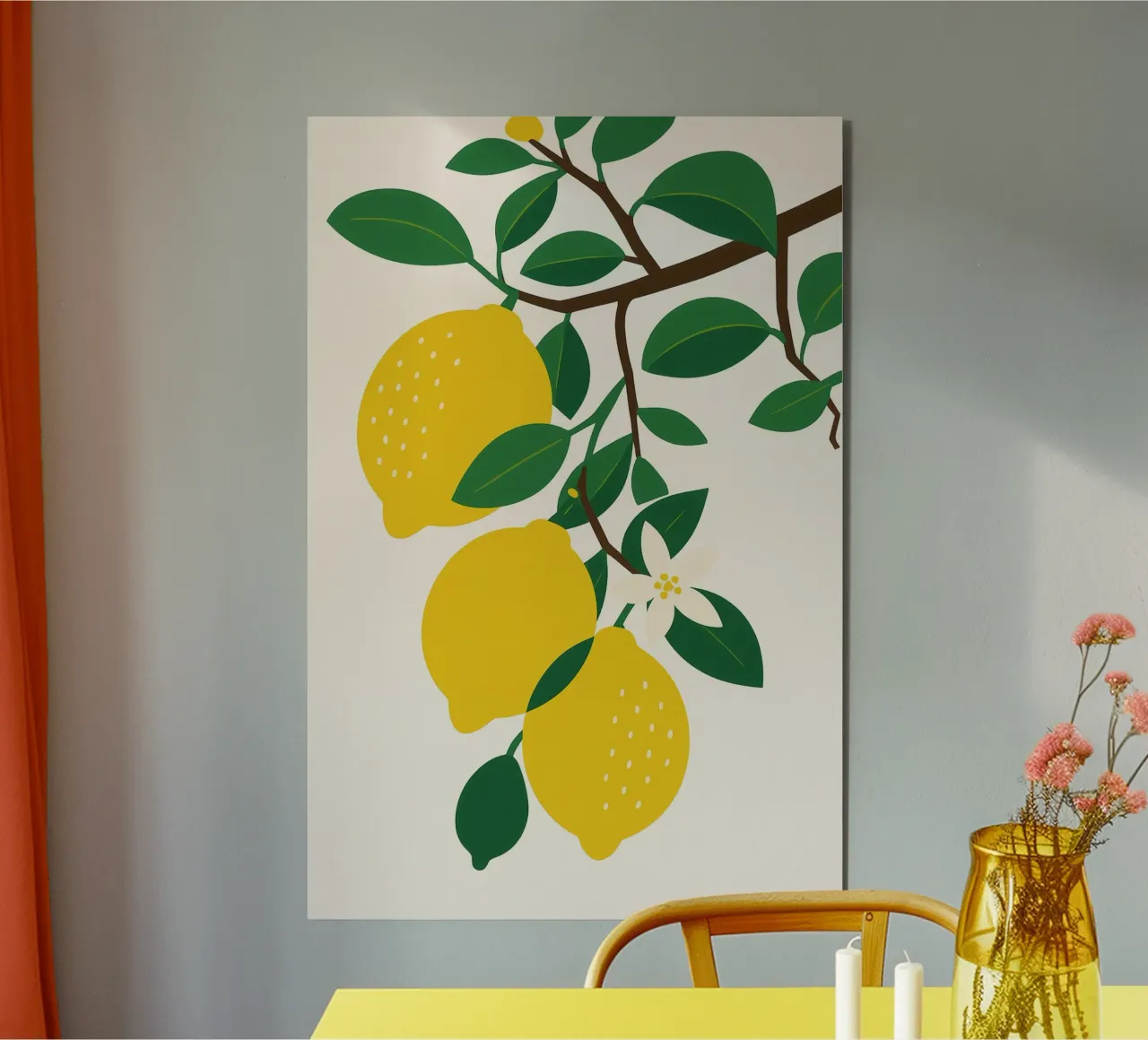 Albero dei limoni pannello forex da Aquarevo