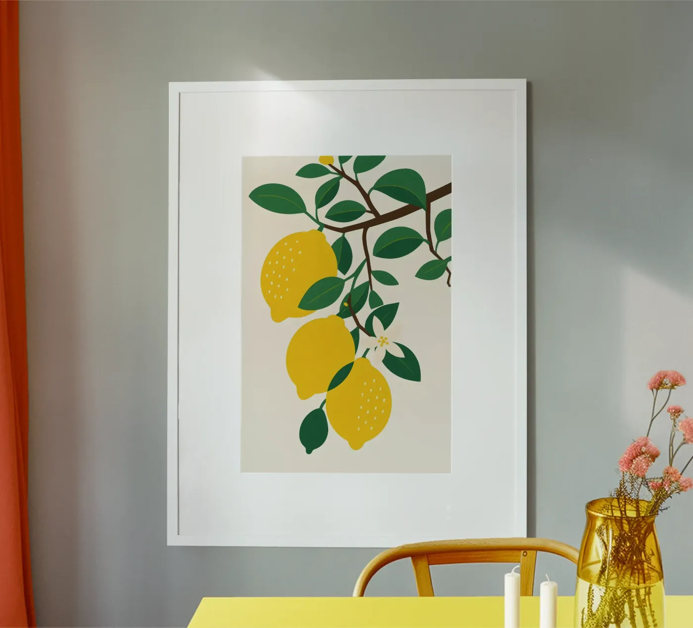 Lemon Tree poster van Aquarevo