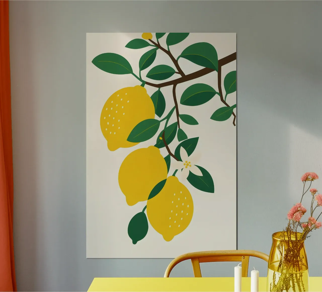 Lemon Tree poster by Aquarevo