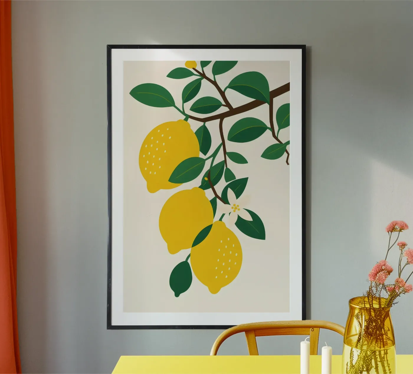 Lemon Tree poster by Aquarevo