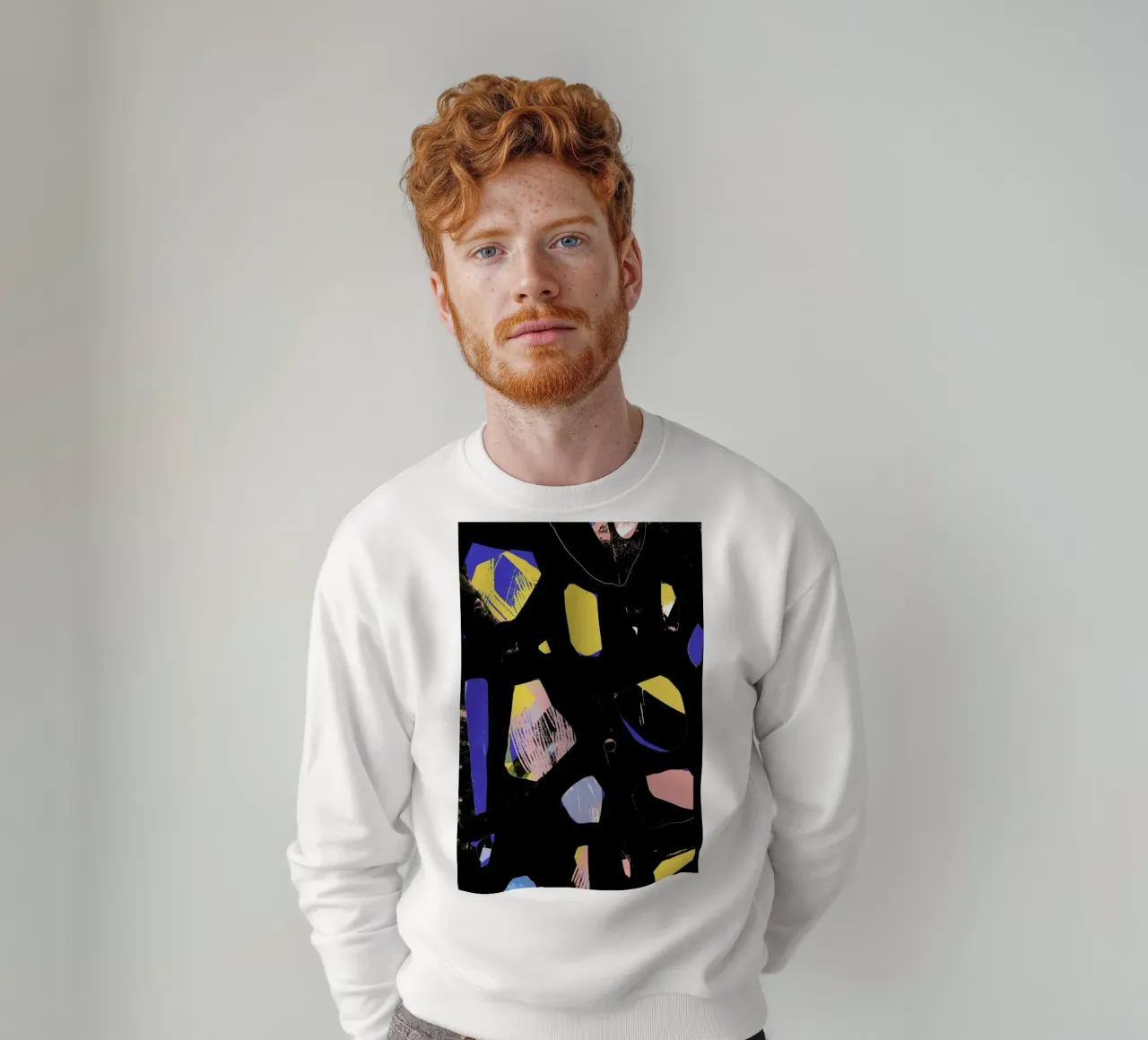 Rocks In Black felpa da Jilli Darling Art