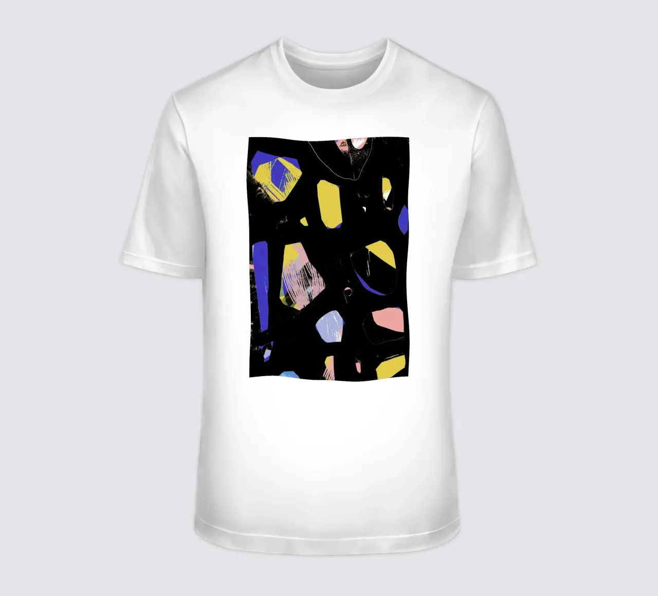 Rocks In Black T-Shirt von Jilli Darling Art