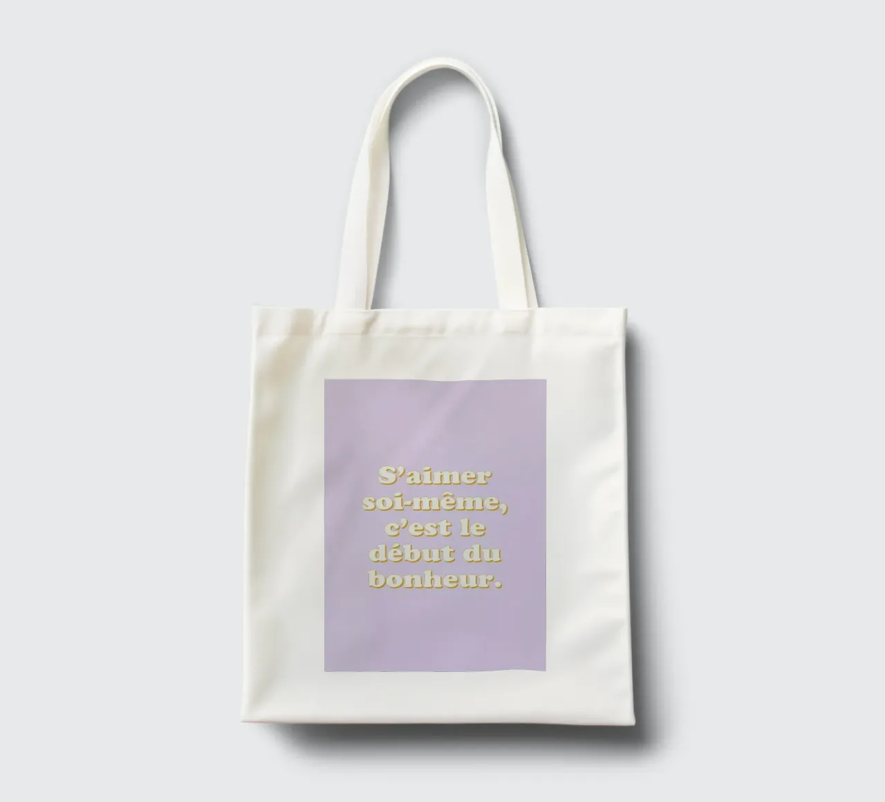 Le secret du bonheur tote bag by Studio One
