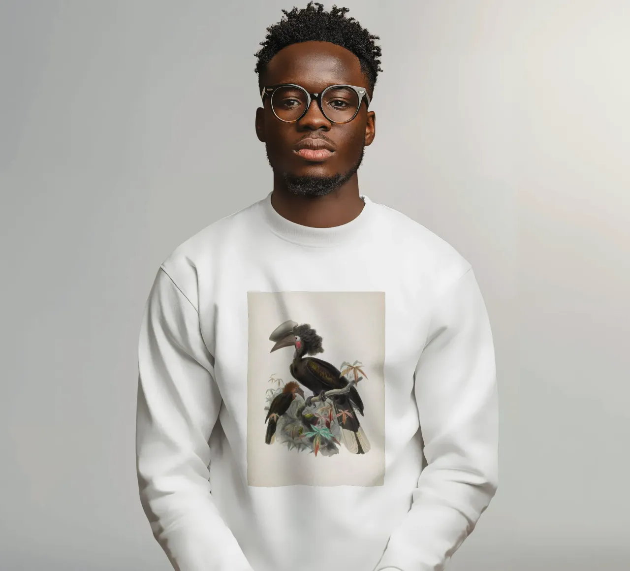 Vintage Keulemans 1 Spagholobus Atratus felpa da Vintage Print Collection