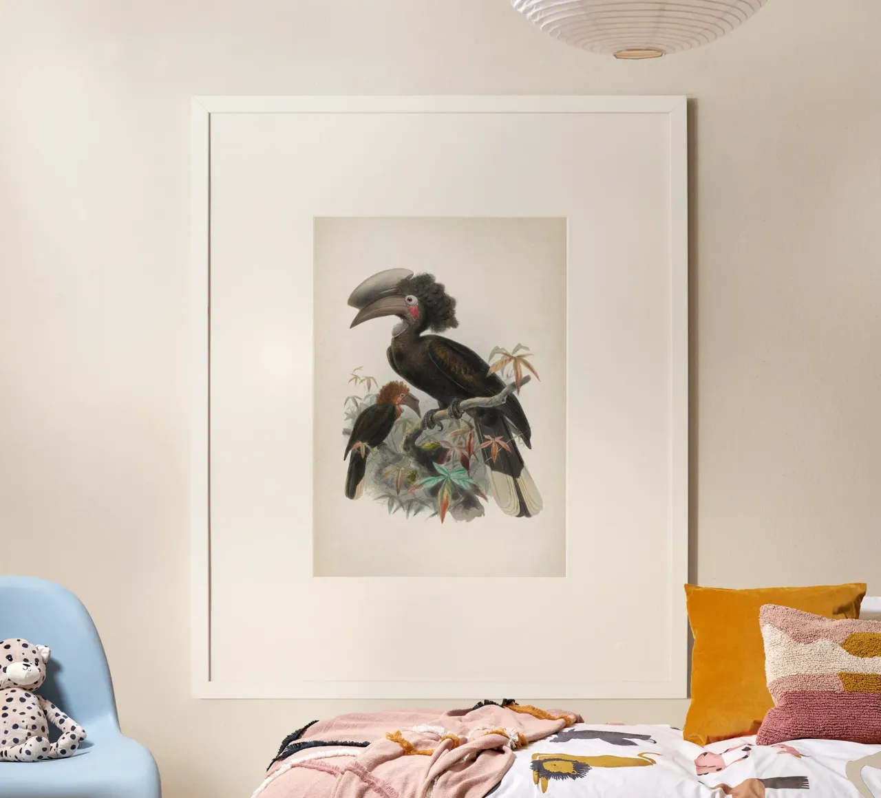 Vintage Keulemans 1 Spagholobus Atratus poster con telaio in plastica da Vintage Print Collection