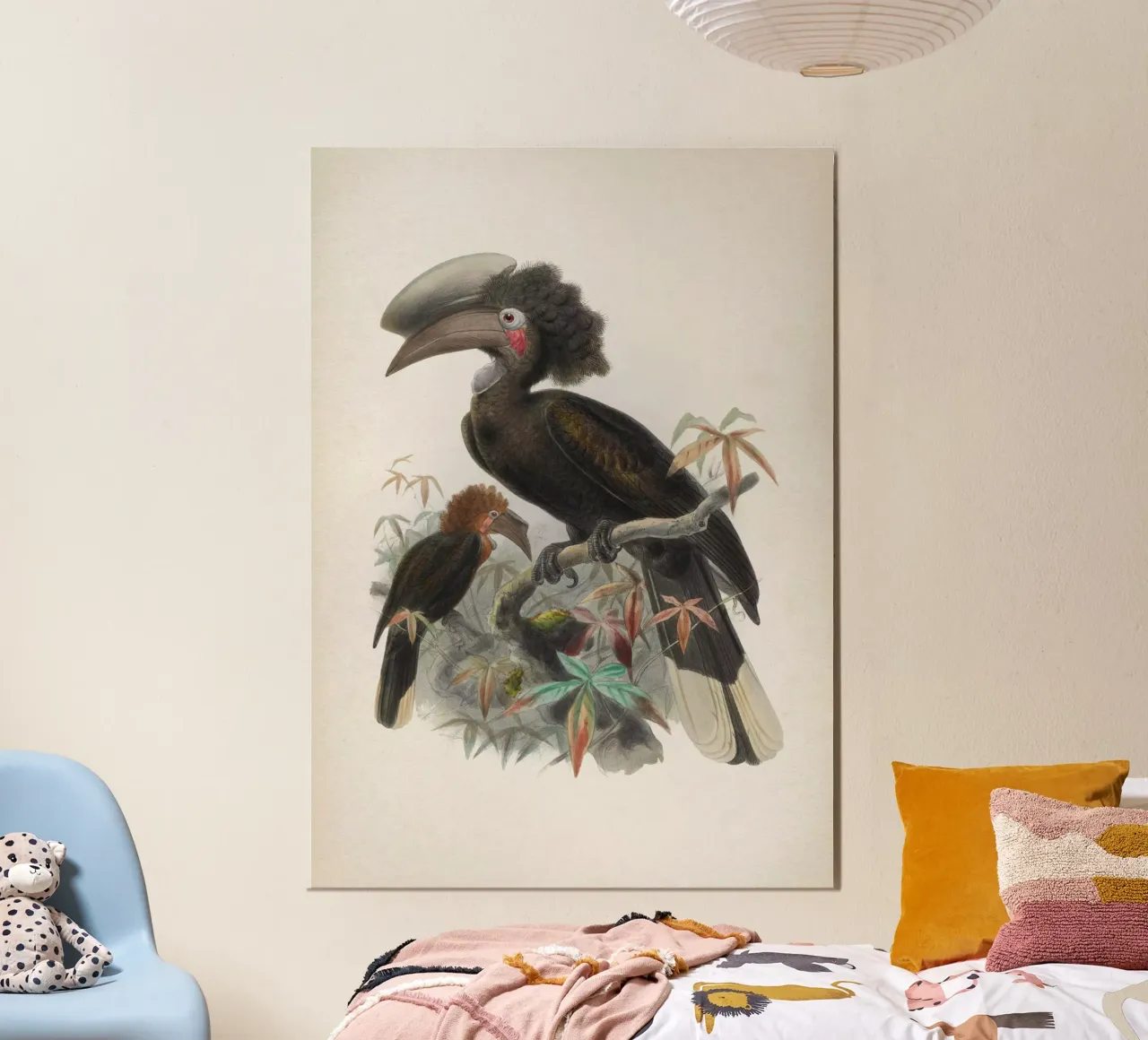 Vintage Keulemans 1 Spagholobus Atratus poster con telaio in plastica da Vintage Print Collection