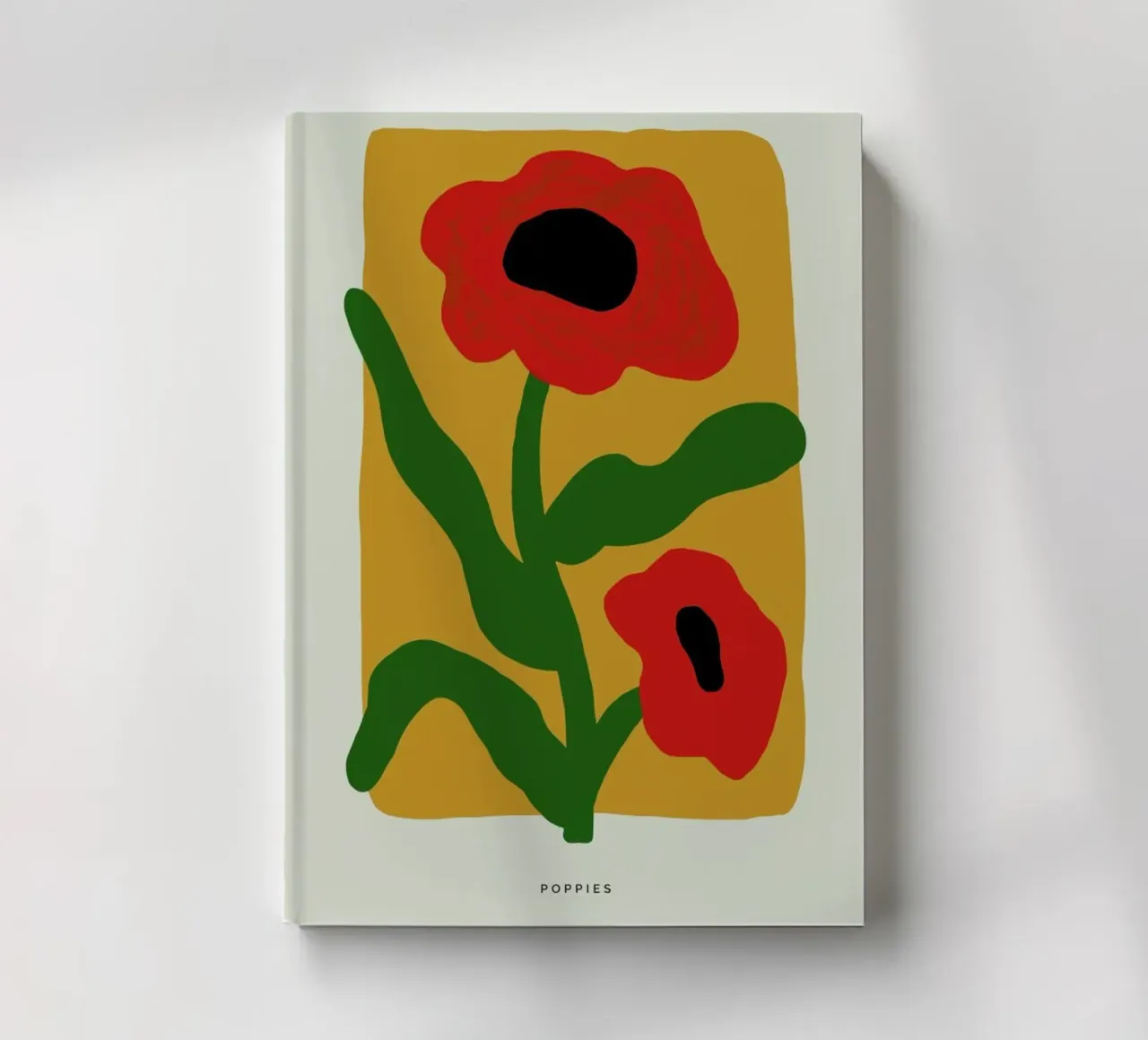 Poppies notebook by Studio One
