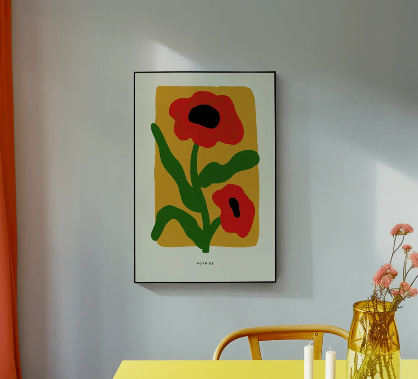 Poppies plexiglass da Studio One