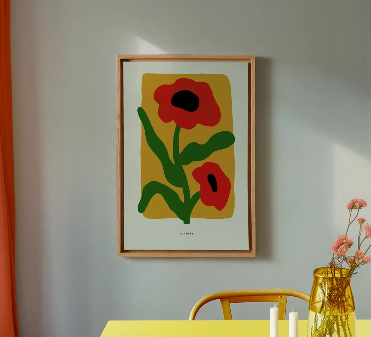 Poppies Leinwand von Studio One