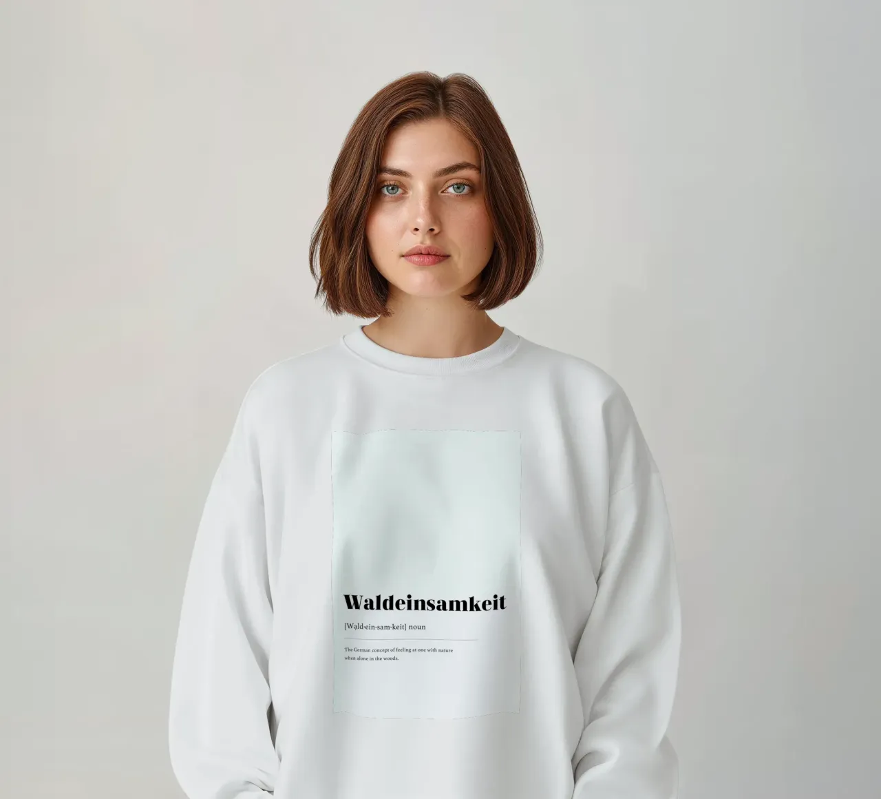 Waldeinsamkeit felpa da daylight design studio