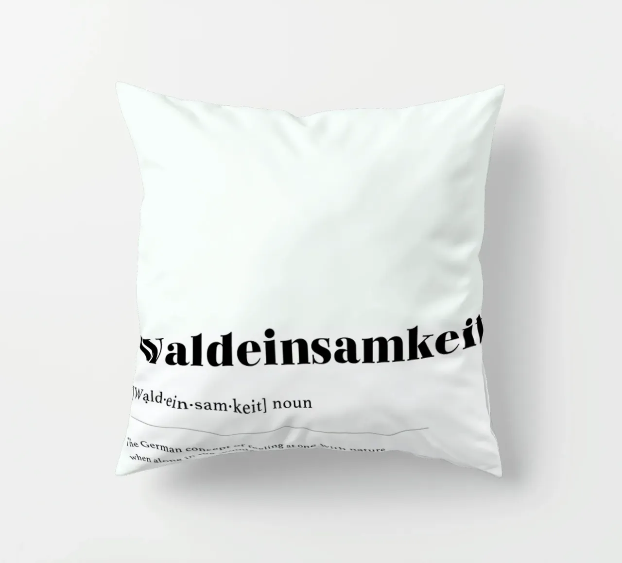 Waldeinsamkeit cuscino da daylight design studio