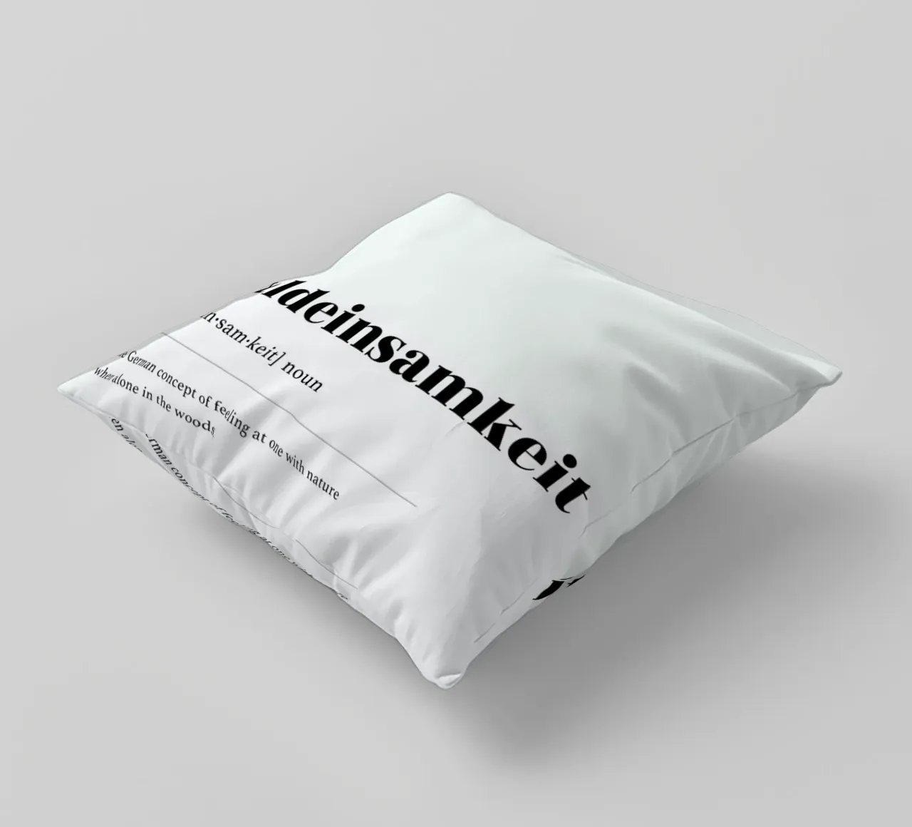 Waldeinsamkeit cuscino da daylight design studio