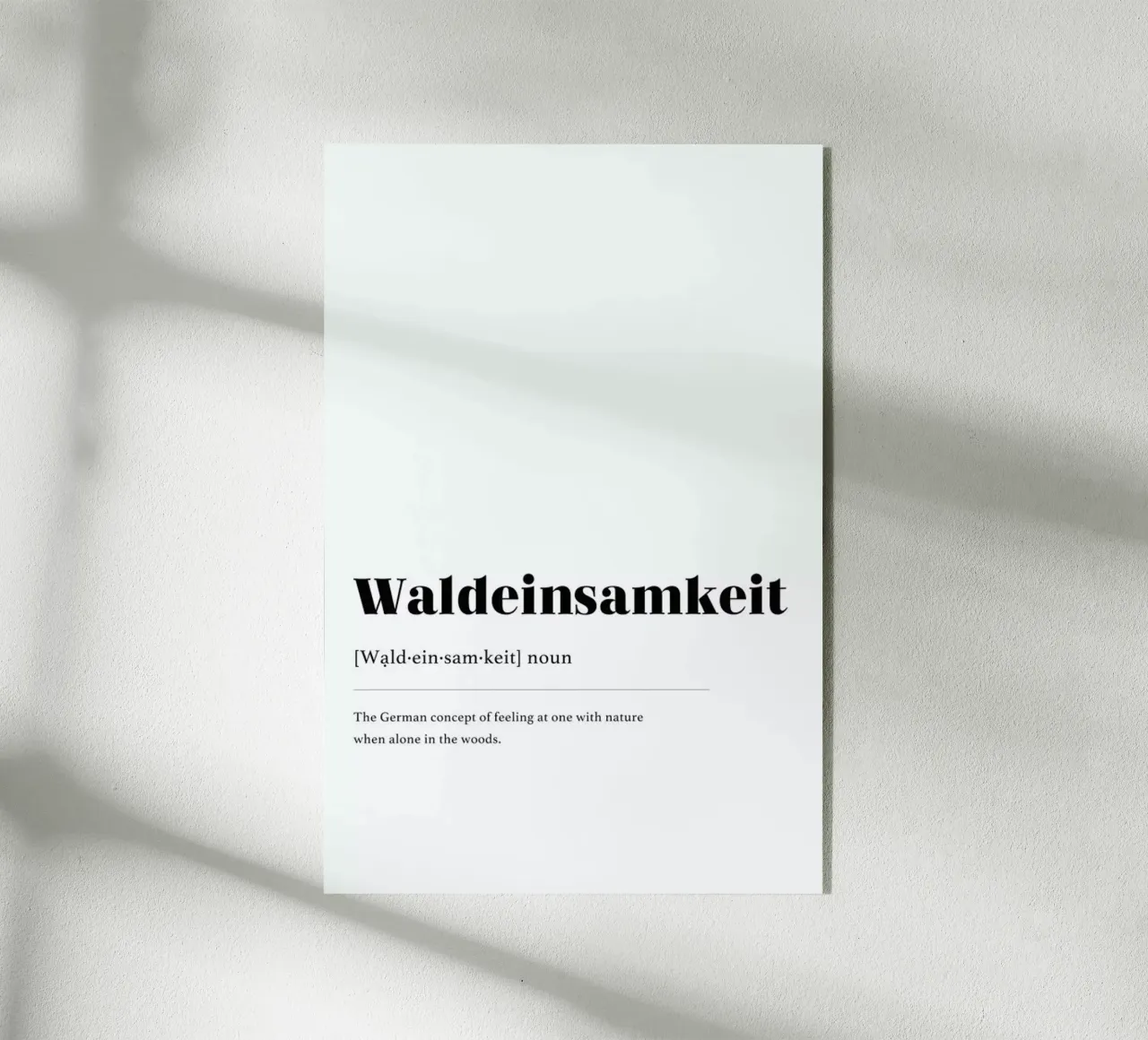 Waldeinsamkeit plexiglass da daylight design studio