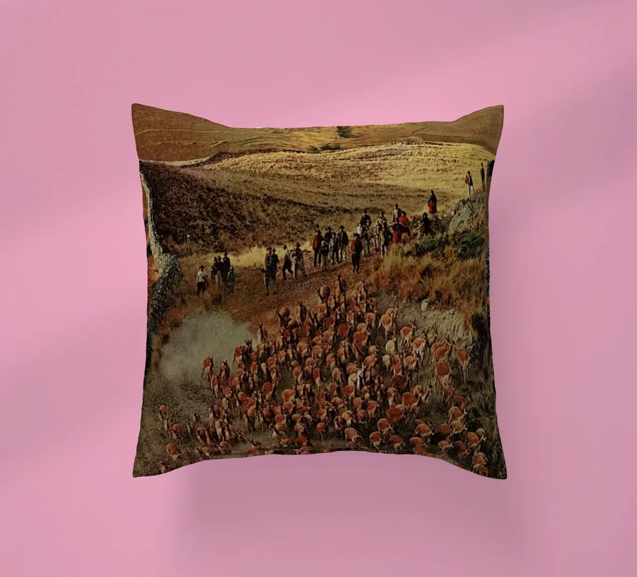 Alpacalypse cuscino da Jesse Treece