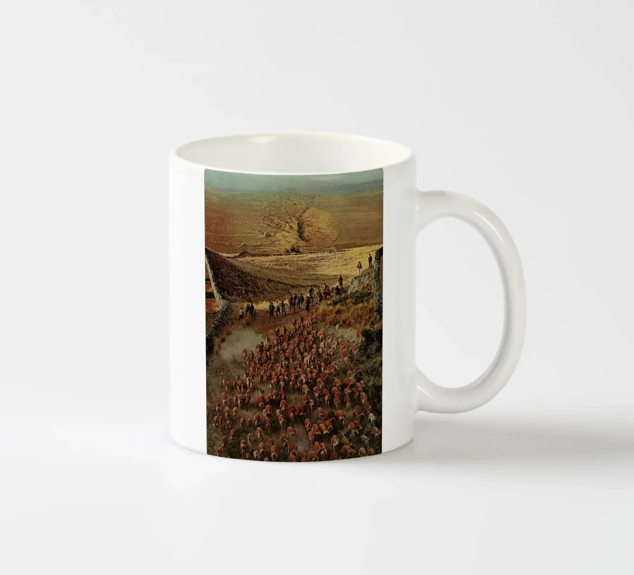 Alpacalypse tazza in ceramica da Jesse Treece