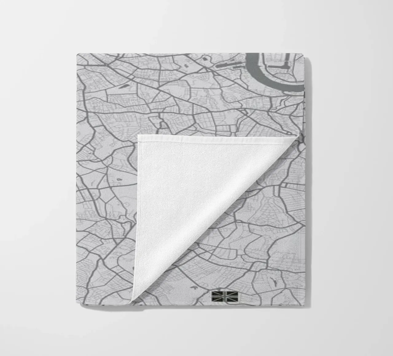 London Minimalist Map telo mare da Florent Bodart