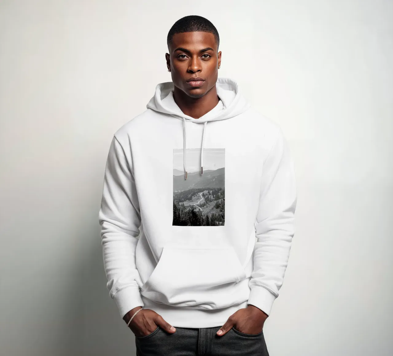 The Path Ahead felpa con cappuccio da Nur Mut