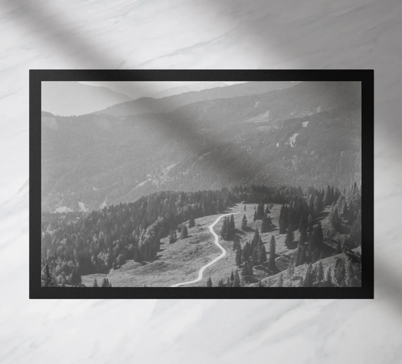 The Path Ahead doormat by Nur Mut