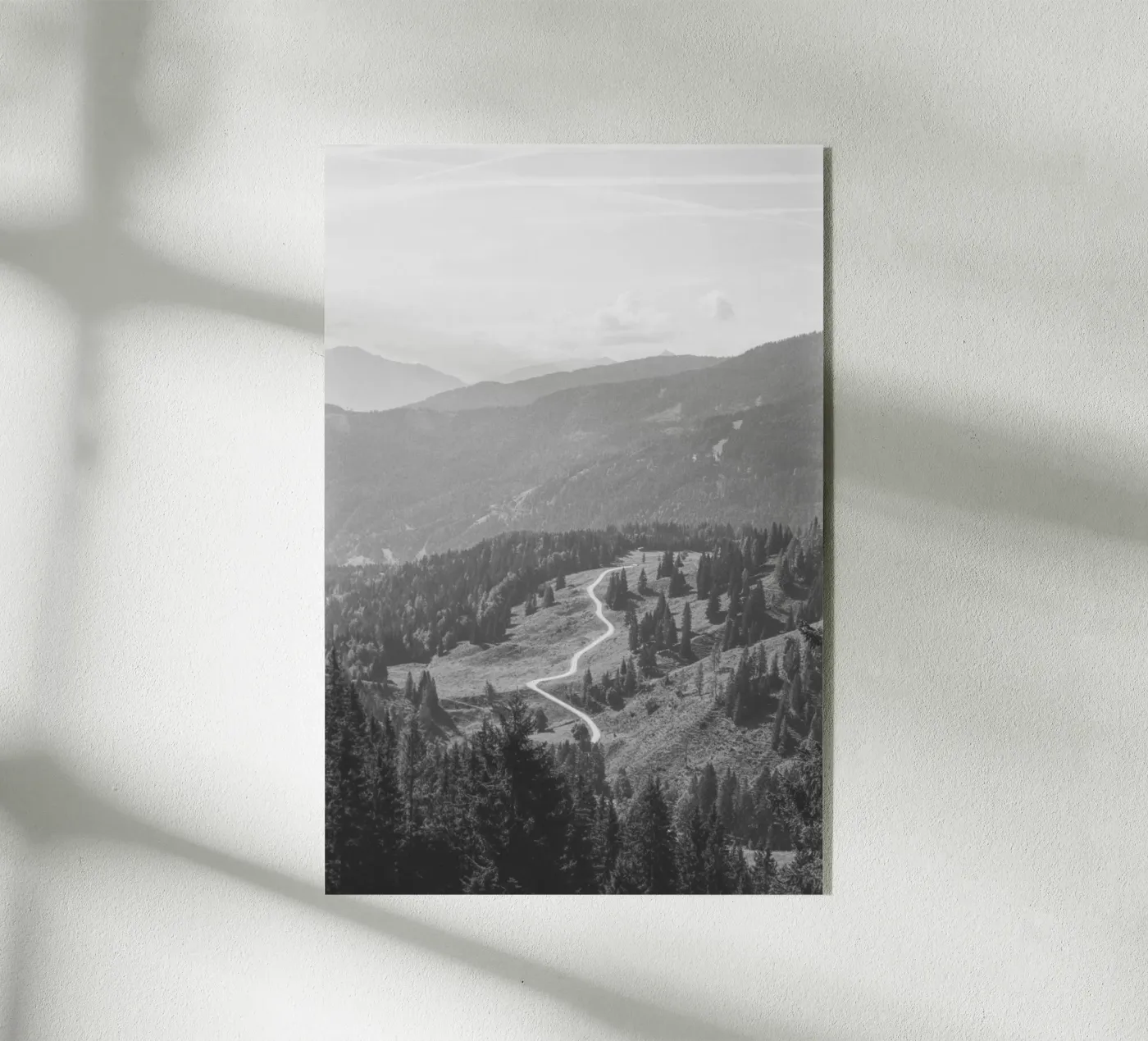 The Path Ahead Acryl-Glas von Nur Mut