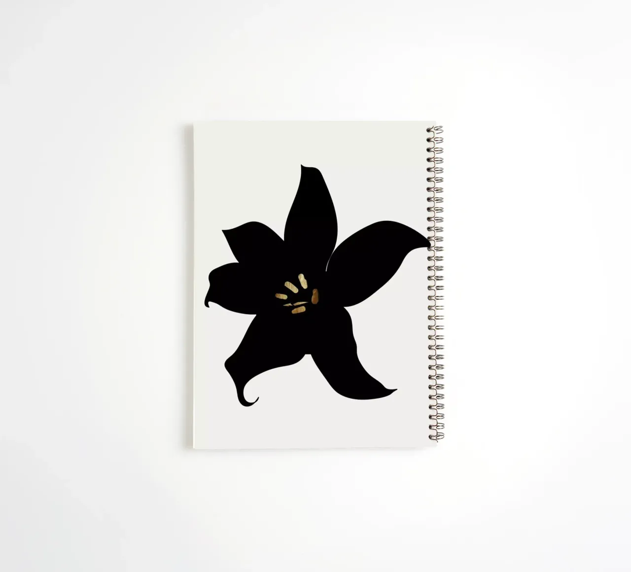 Dark Orchid spiral notebook by Kubistika