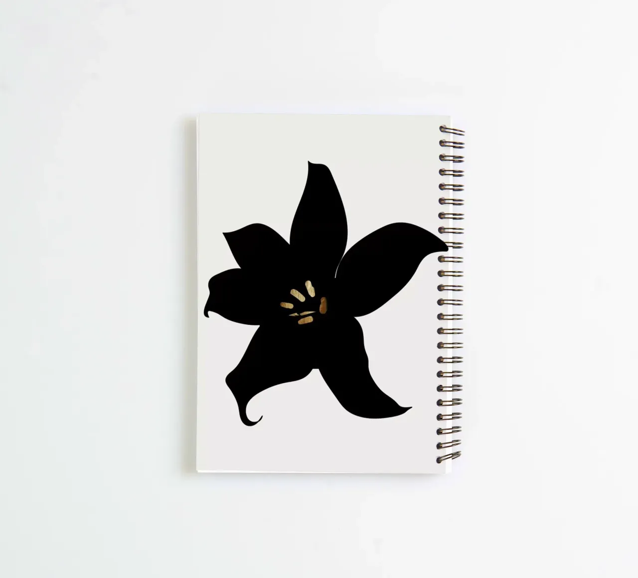 Dark Orchid spiral notebook by Kubistika