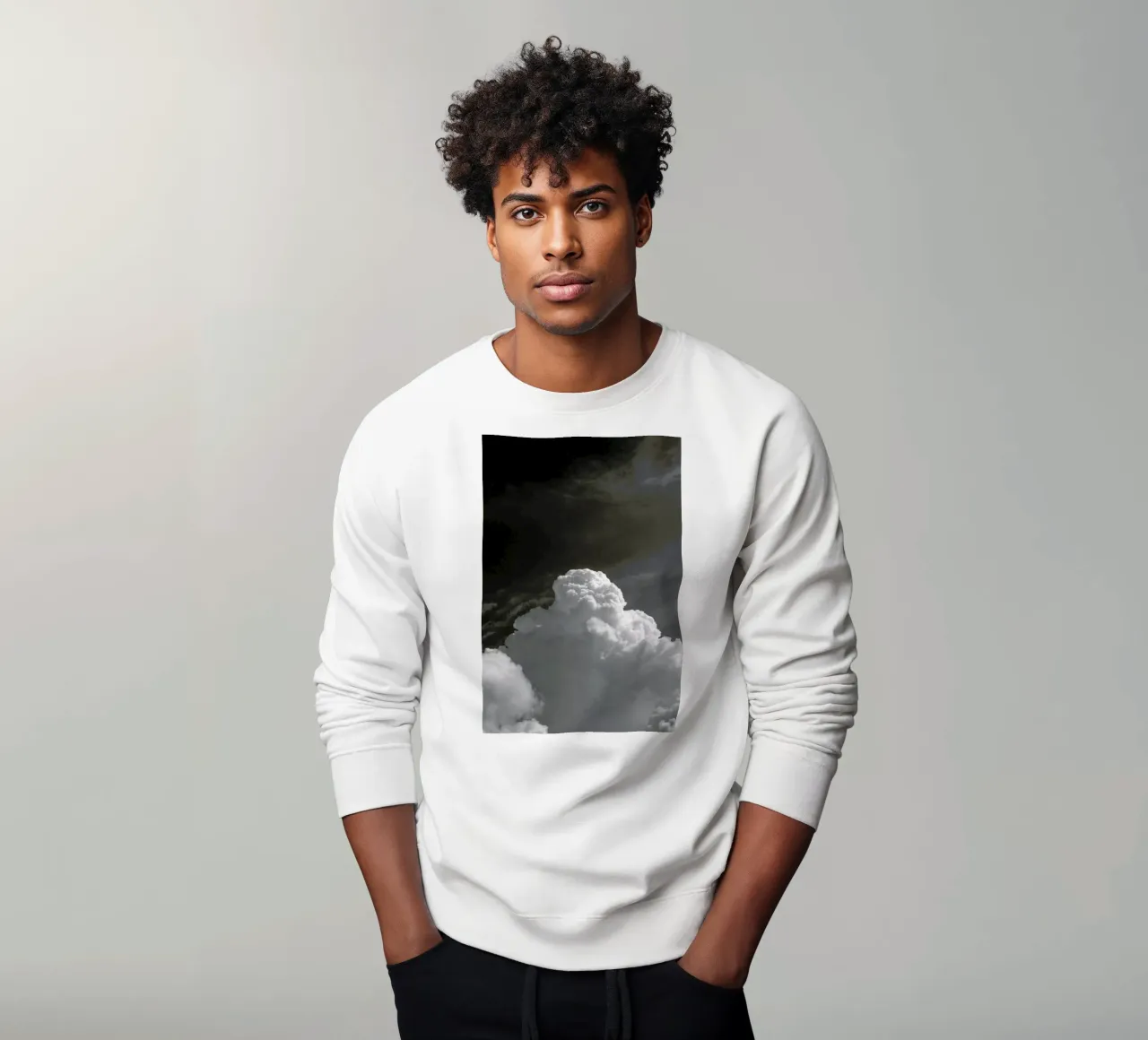 Cloudscape 3 felpa da Nur Mut