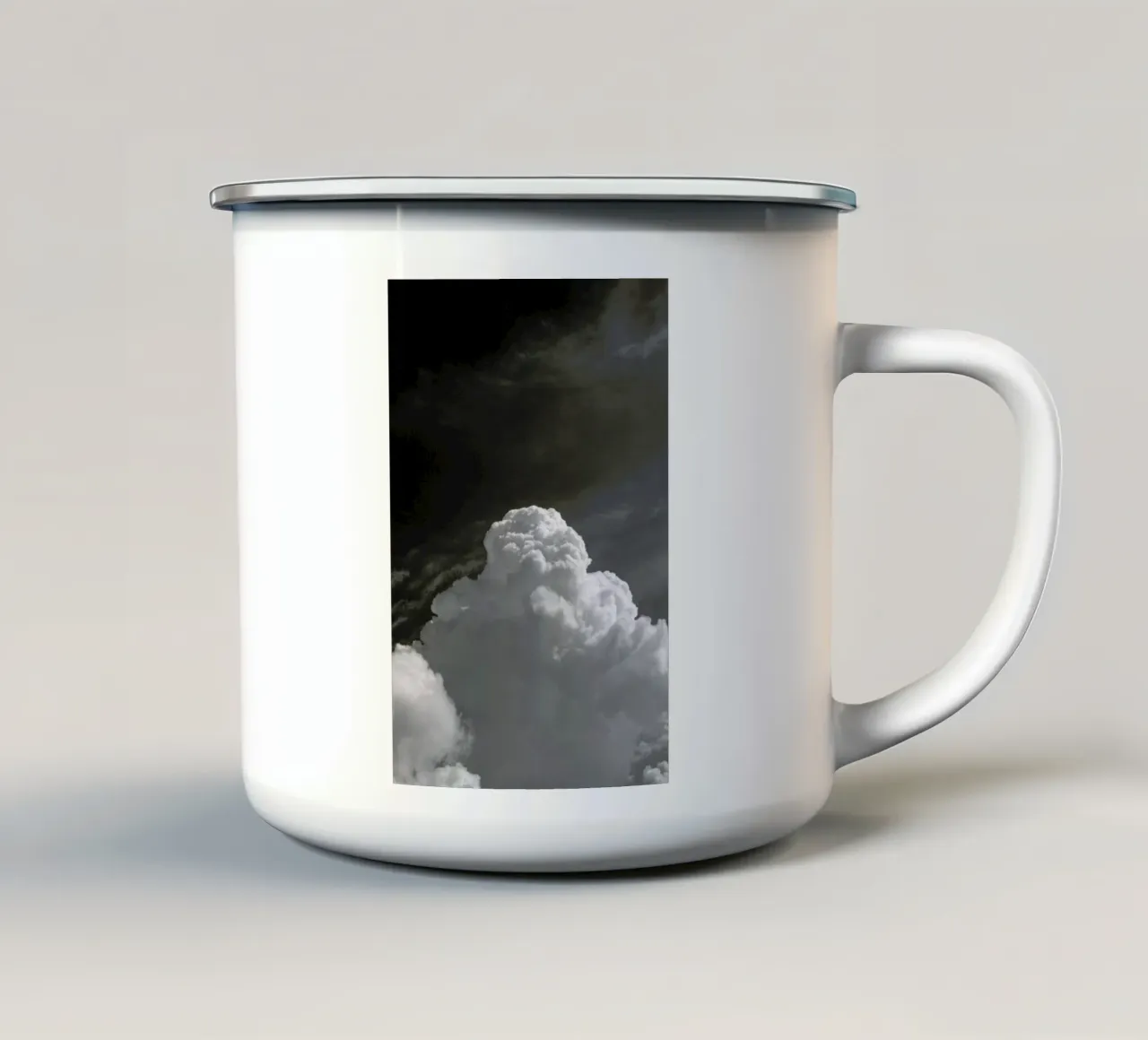 Cloudscape 3 tazza in smalto da Nur Mut
