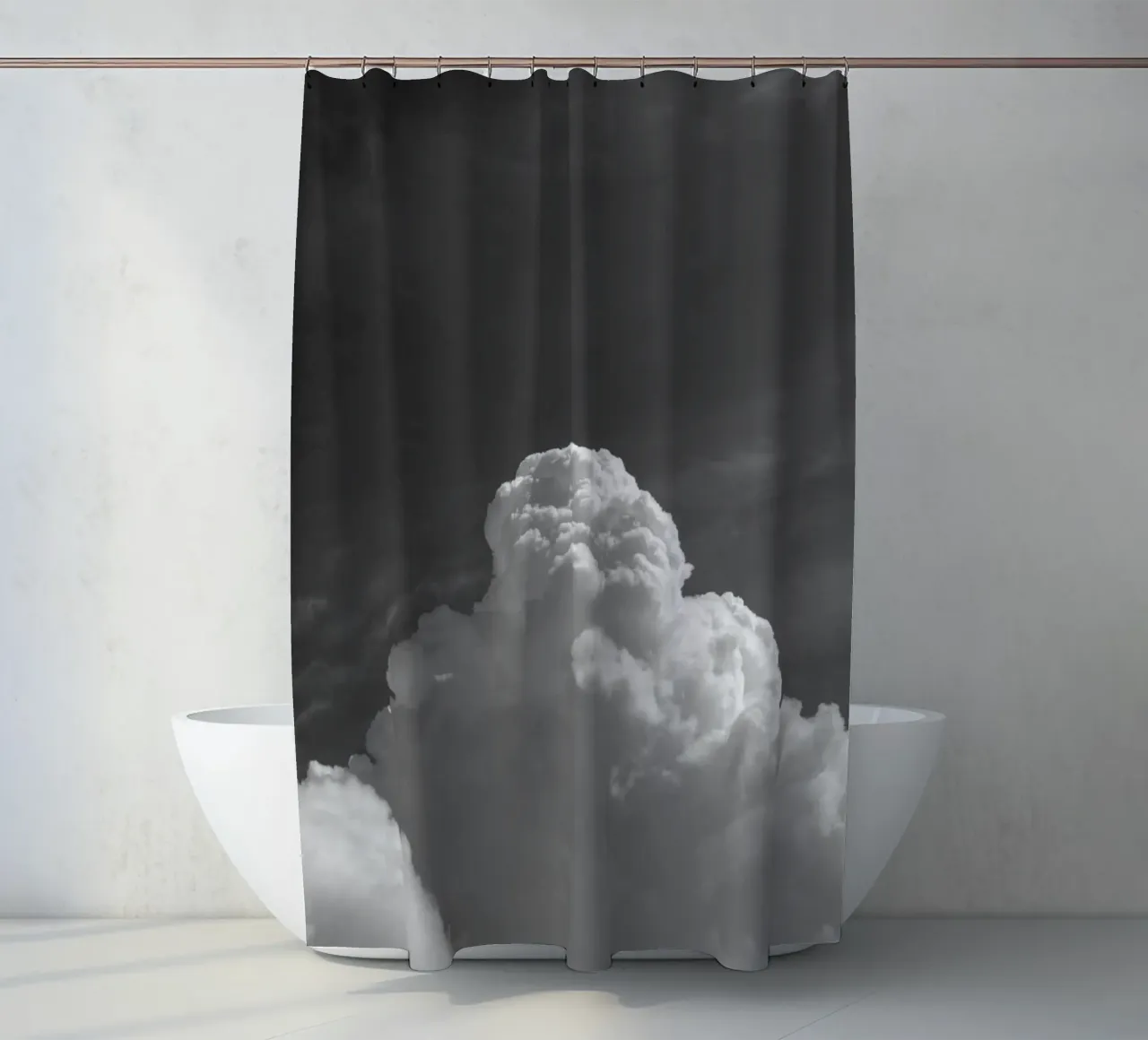 Cloudscape 3 douchegordijn van Nur Mut