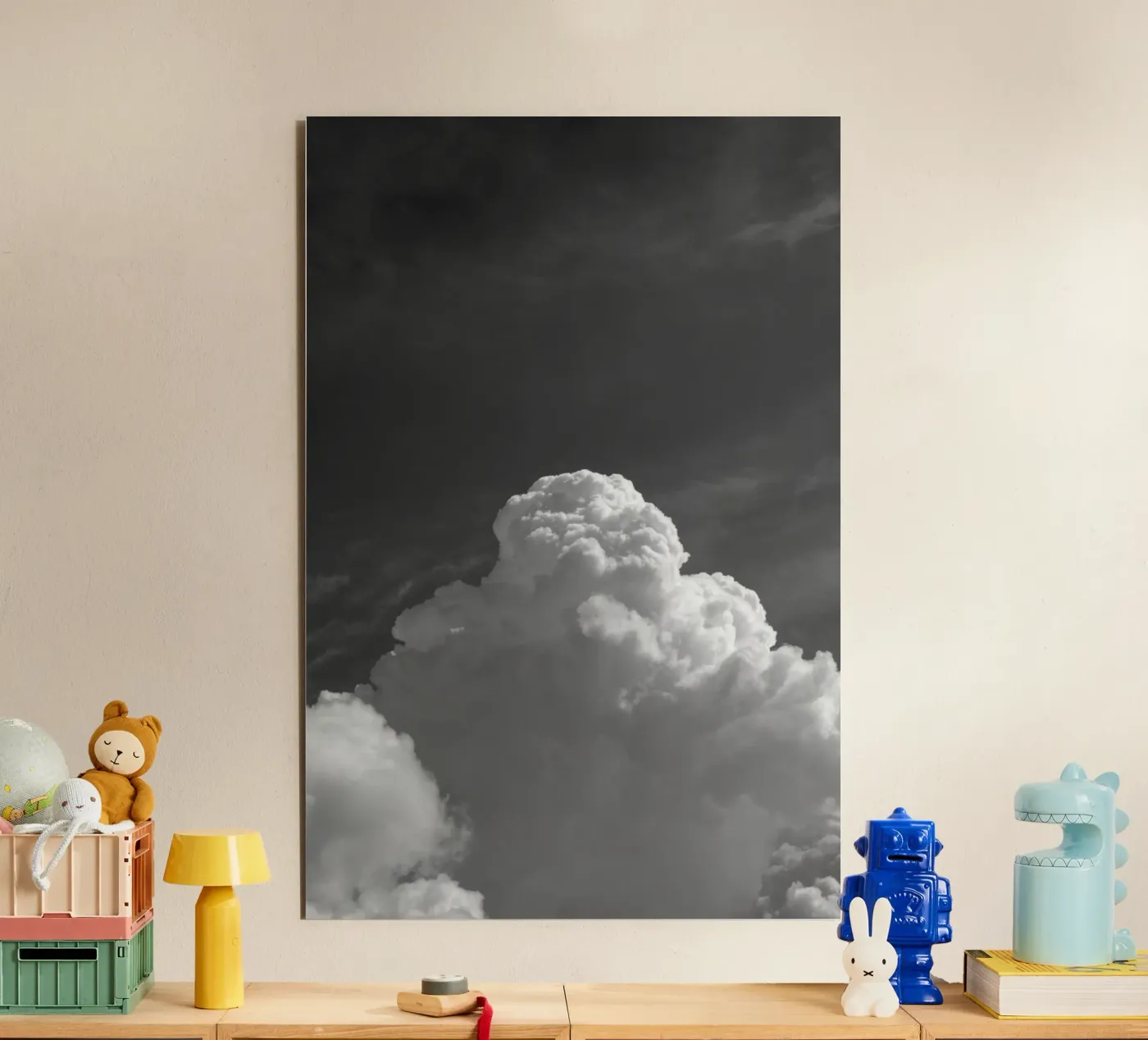 Cloudscape 3 forex-plaat van Nur Mut