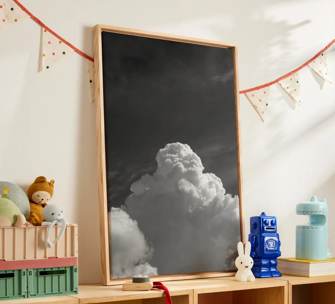 Cloudscape 3 canvas by Nur Mut