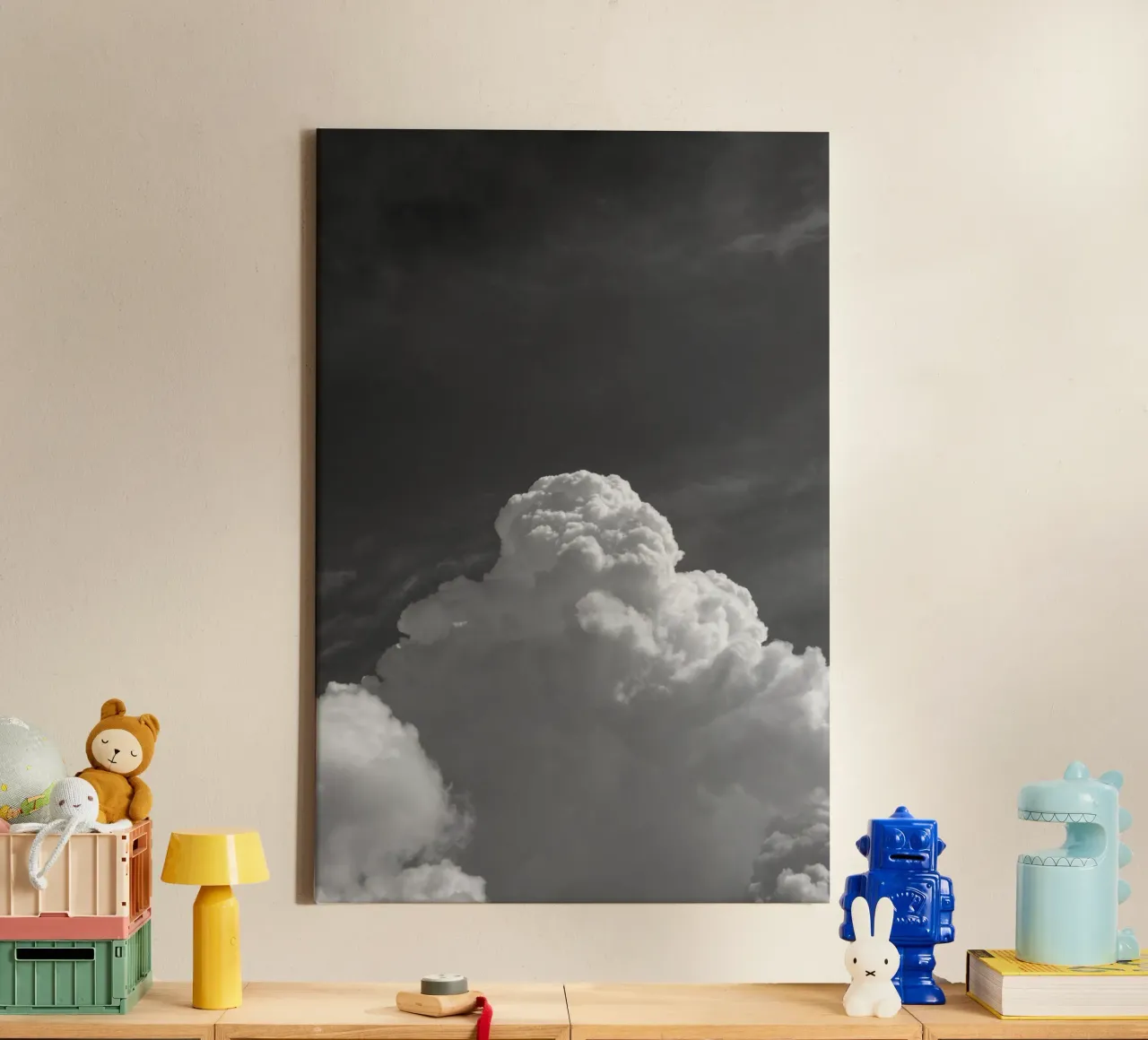 Cloudscape 3 canvas by Nur Mut