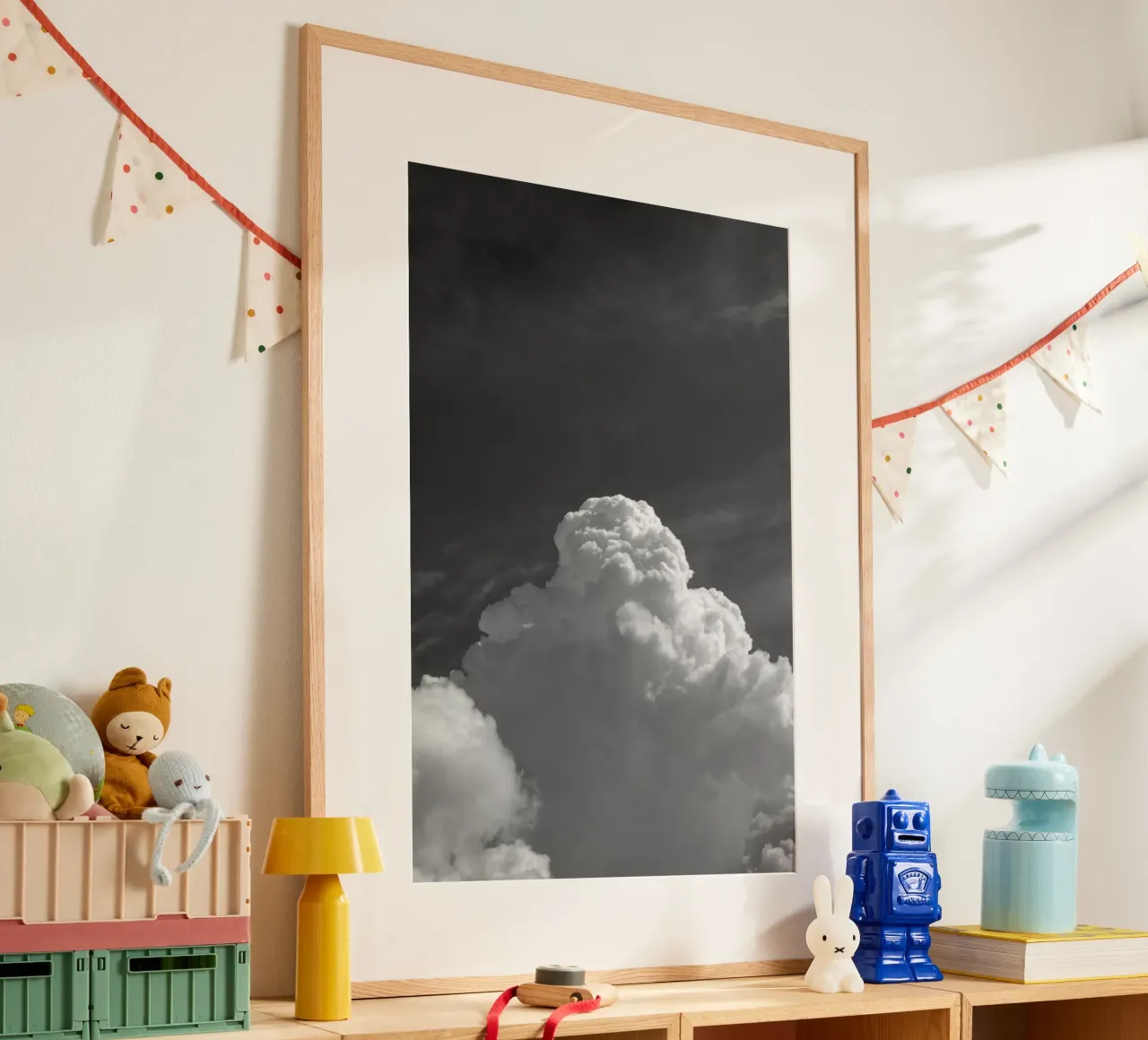 Cloudscape 3 carta hahnemühle da Nur Mut