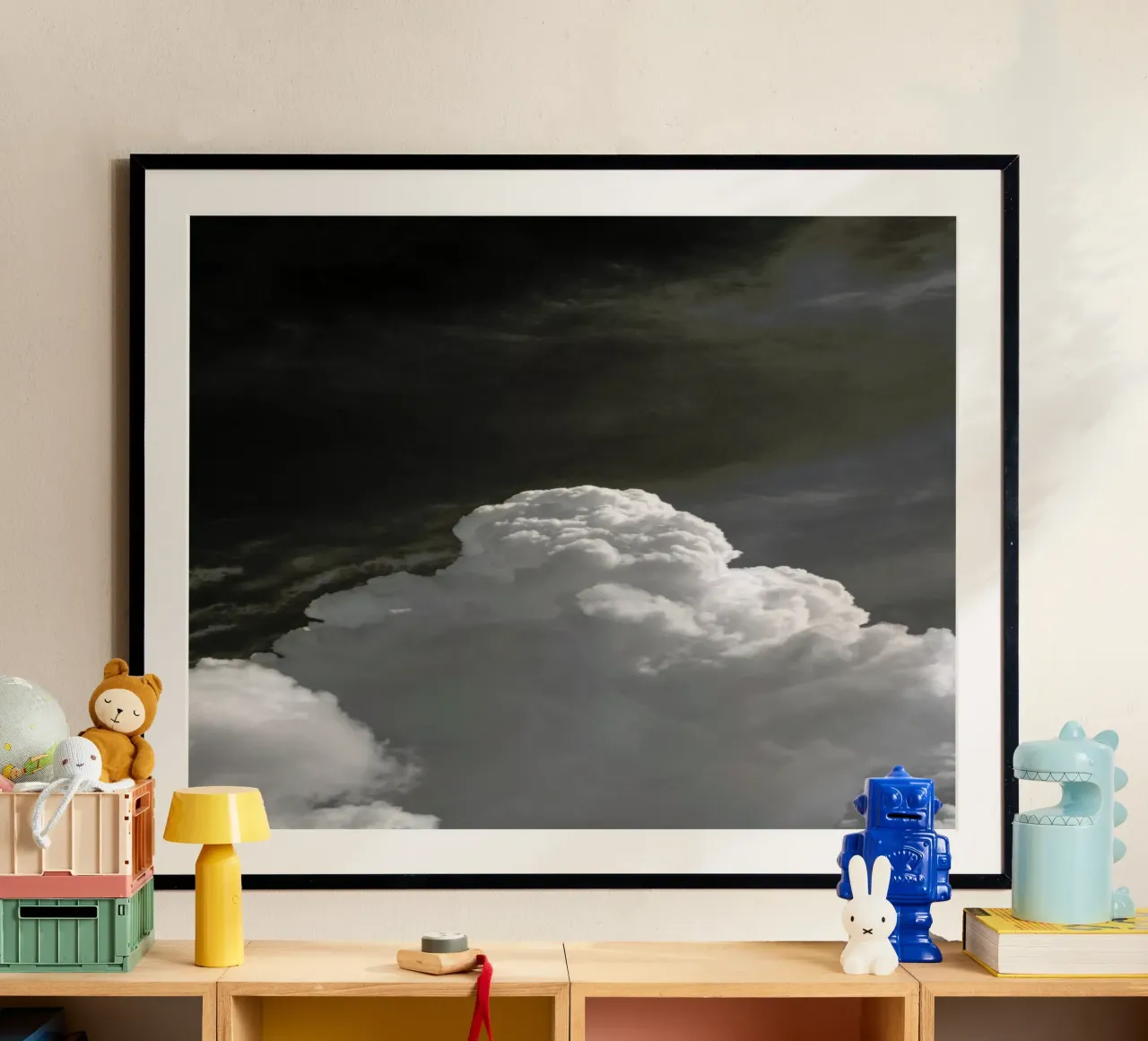 Cloudscape 3 carta hahnemühle da Nur Mut