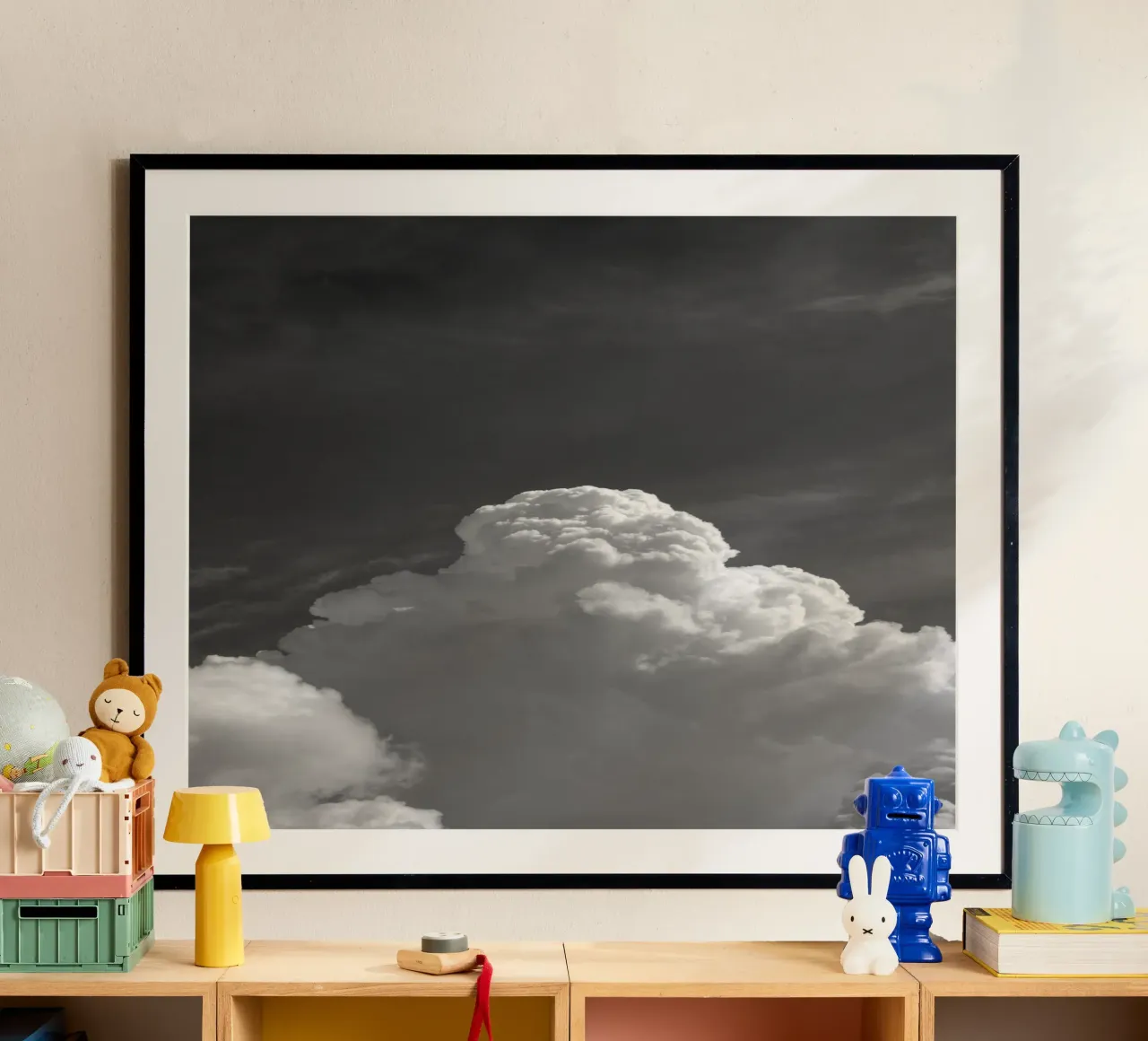 Cloudscape 3 carta hahnemühle da Nur Mut