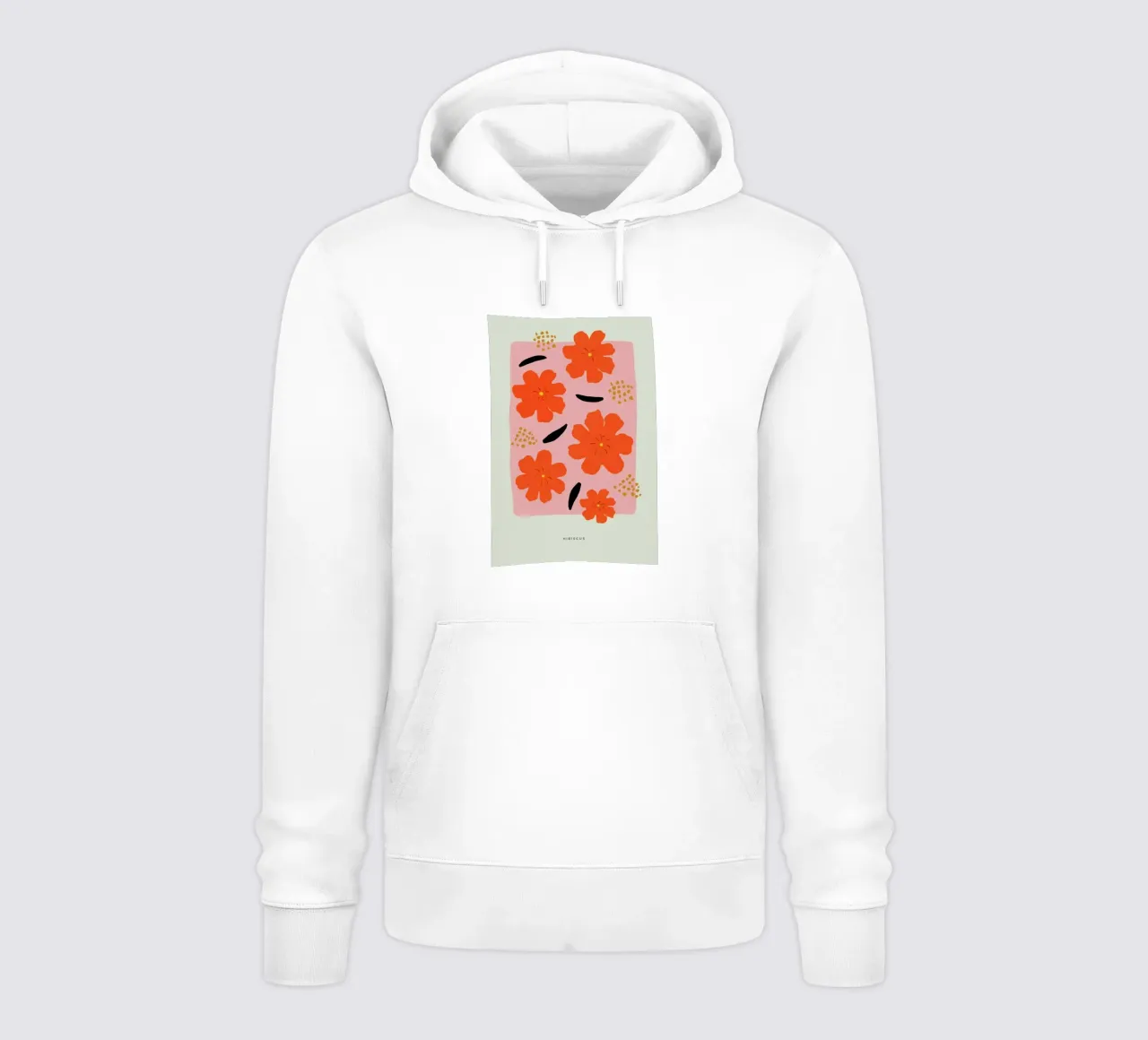 Hibiscus felpa con cappuccio da Studio One