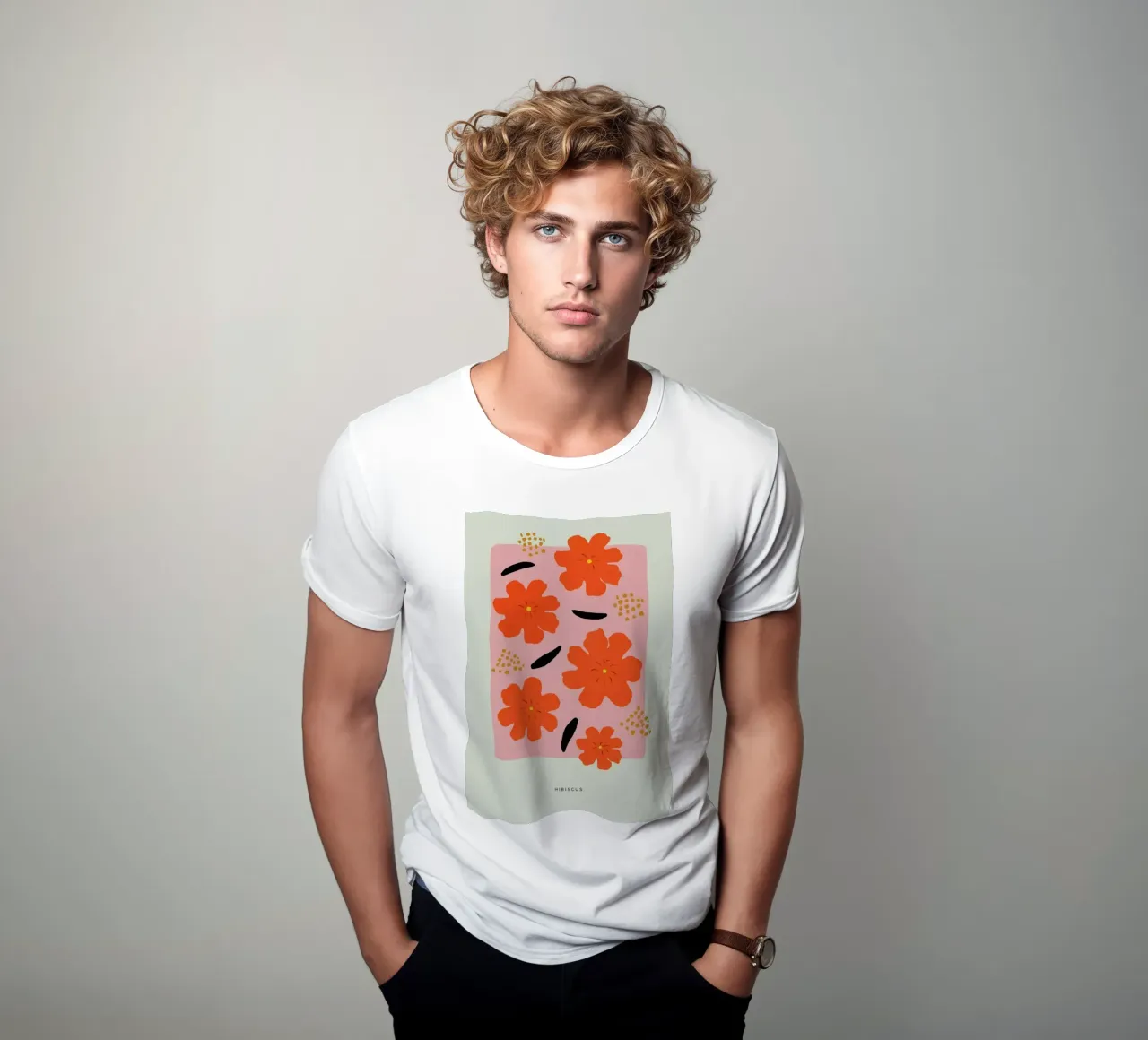 Hibiscus t-shirt da Studio One