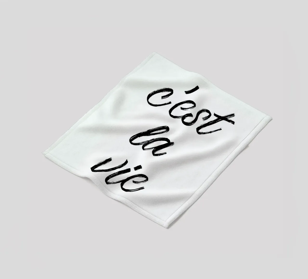 C'est la vie coperta in pile da typed