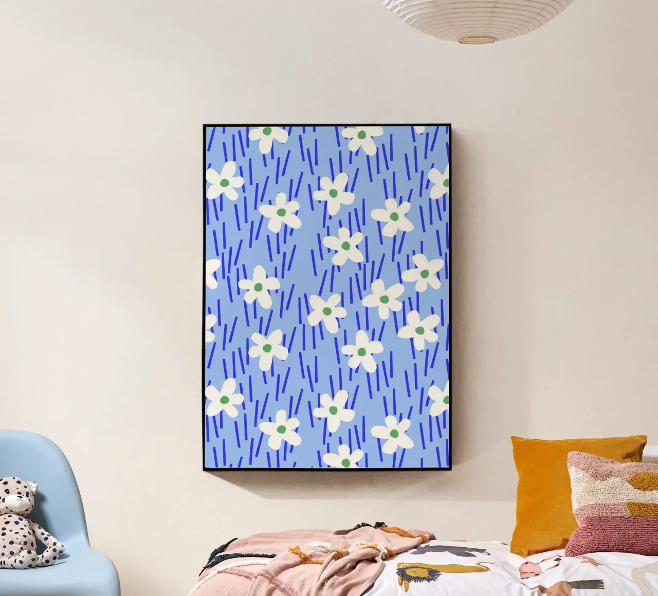 Blumenwiese plexiglass da Lisa Jasmin Bauer