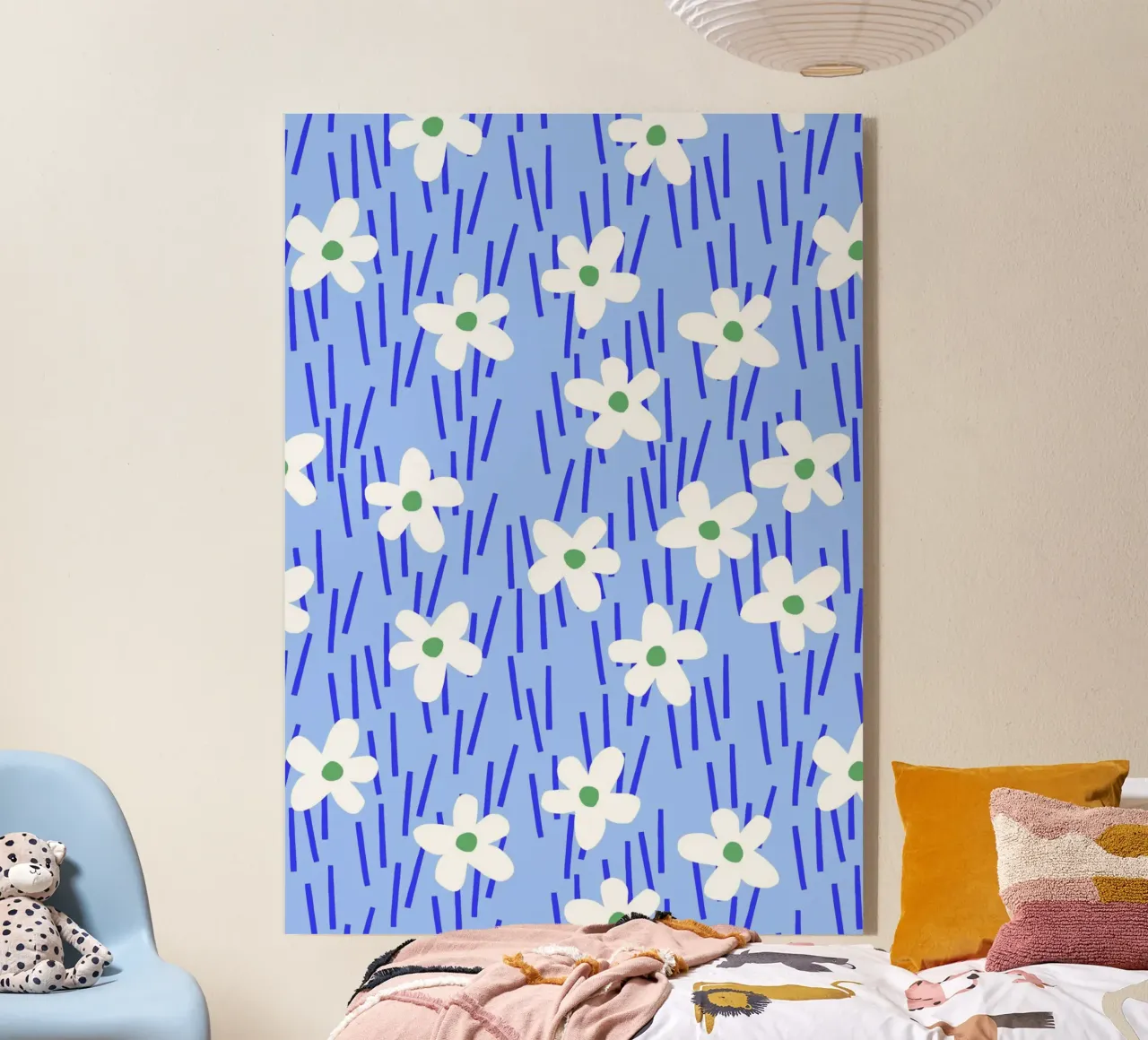 Blumenwiese plexiglass da Lisa Jasmin Bauer