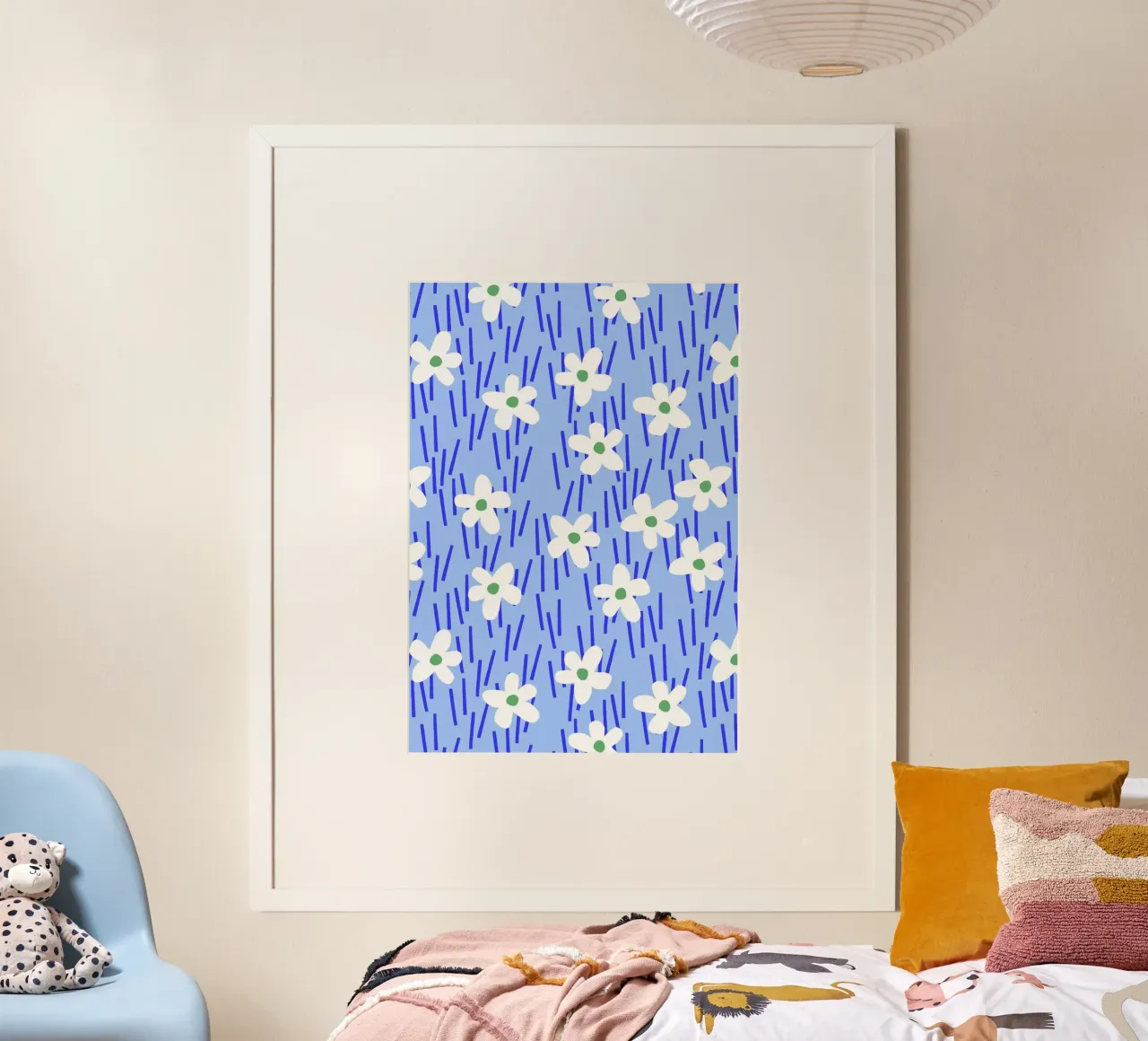 Blumenwiese poster da Lisa Jasmin Bauer