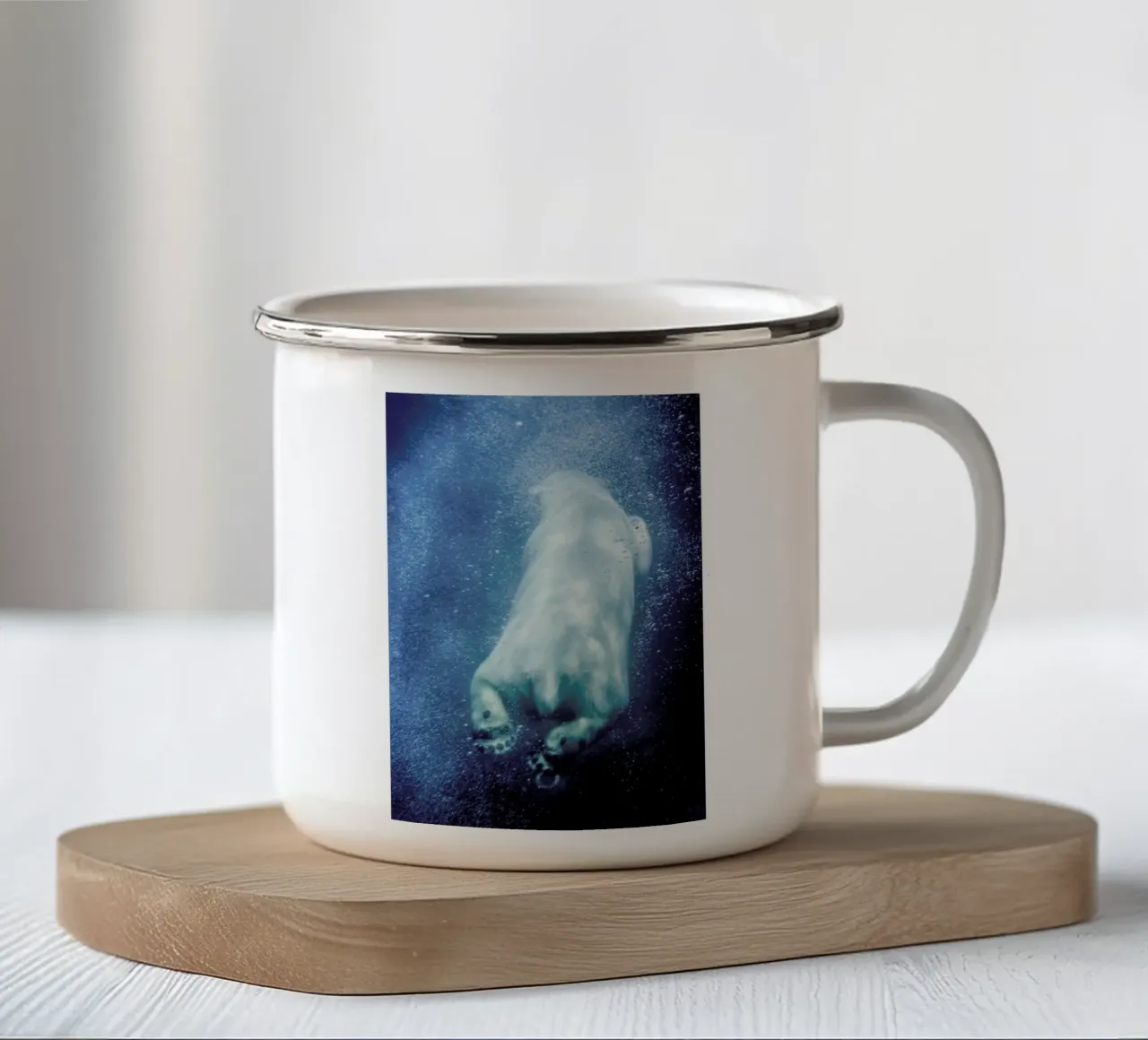 Polar Explorer tazza in smalto da Natural Kingdom