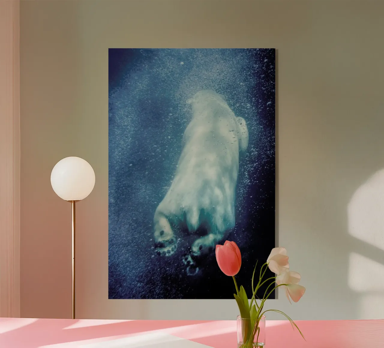 Polar Explorer acrylic glass by Natural Kingdom