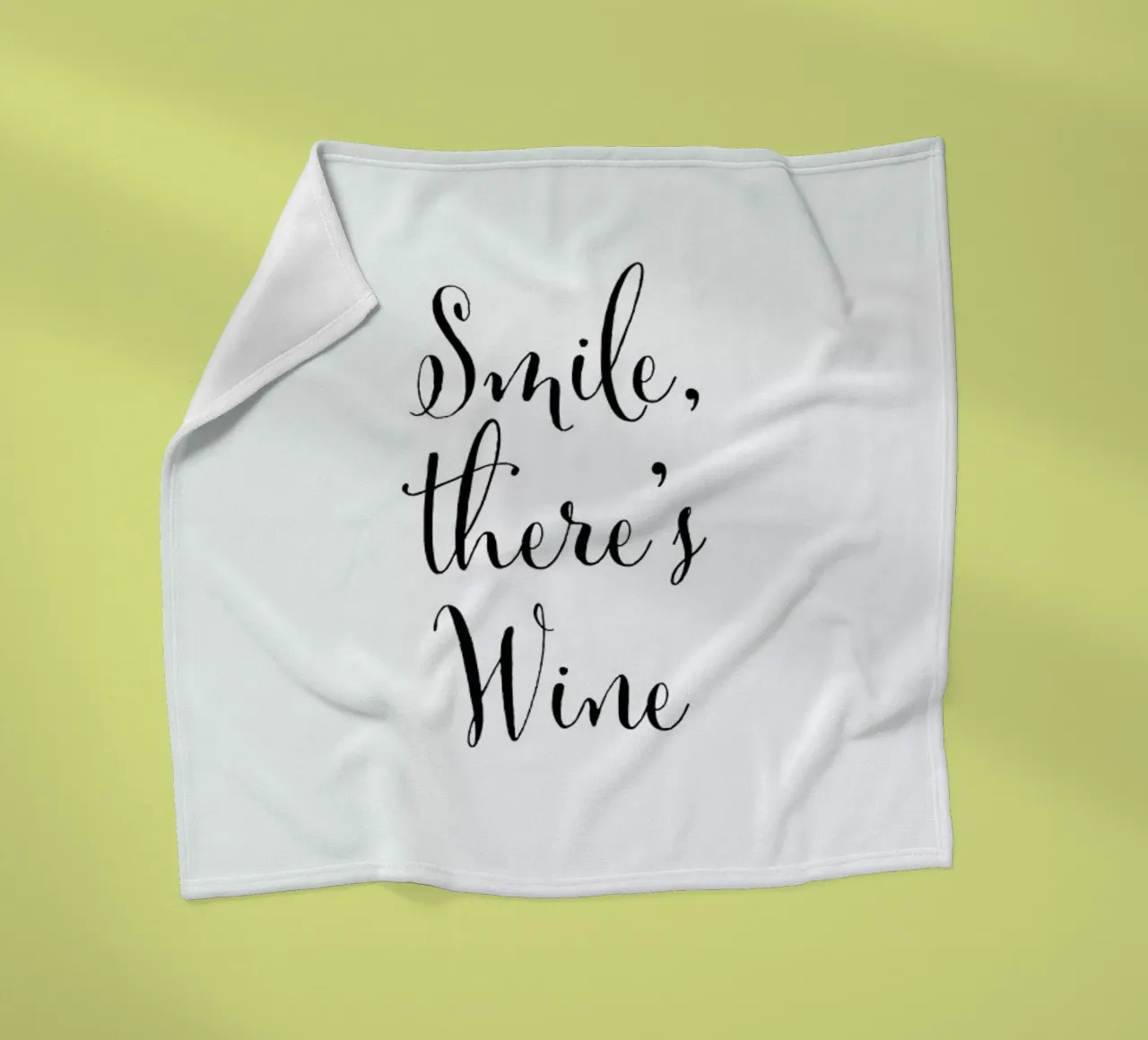 Smile there's Wine coperta in pile da Ayleen