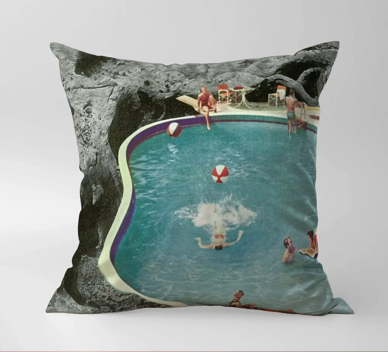 Is This The Place That They Call Paradise? cuscino da Jesse Treece